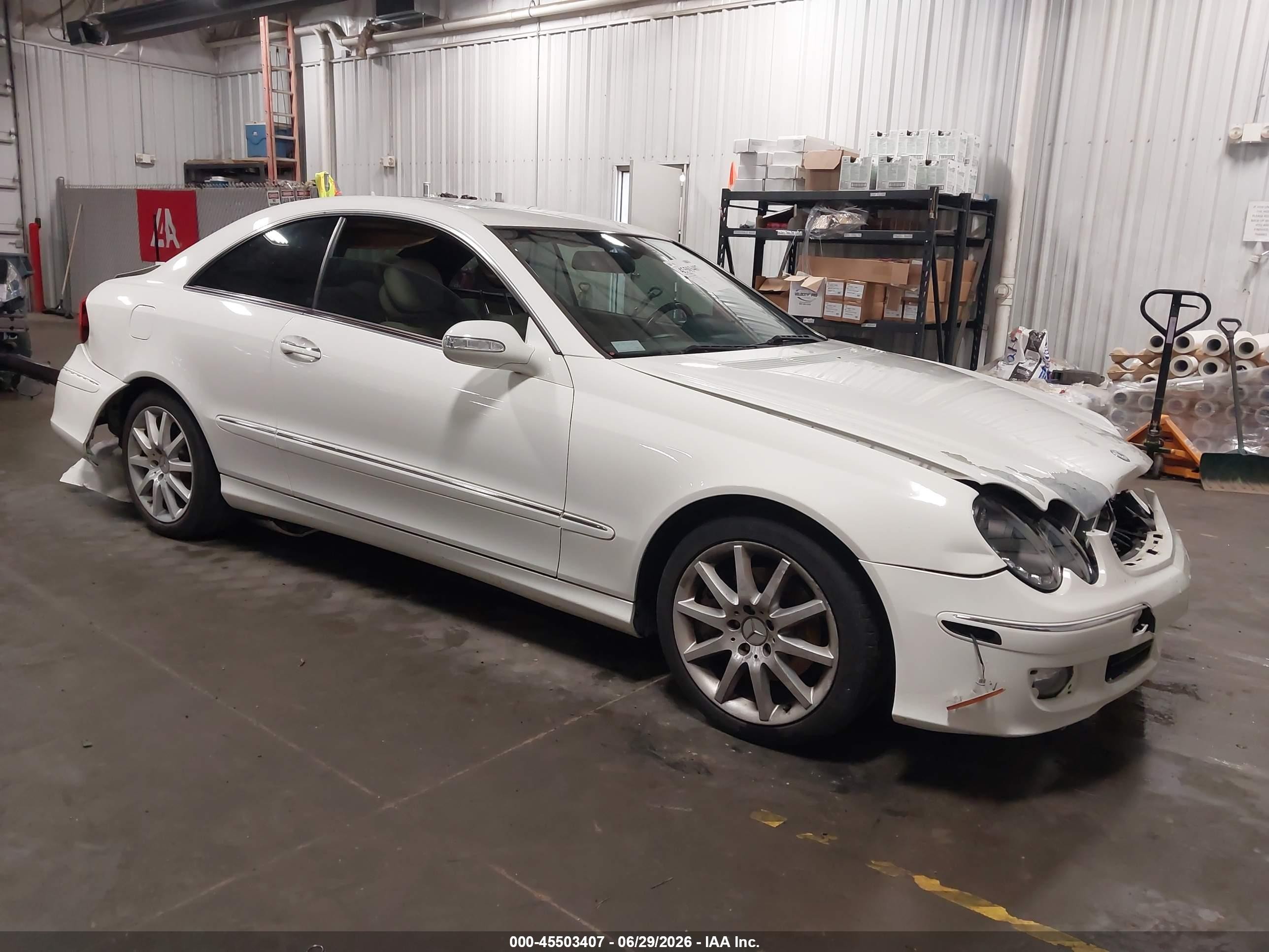 2007 Mercedes-Benz CLK 350, VIN WDBTJ56H17F208916 — All over