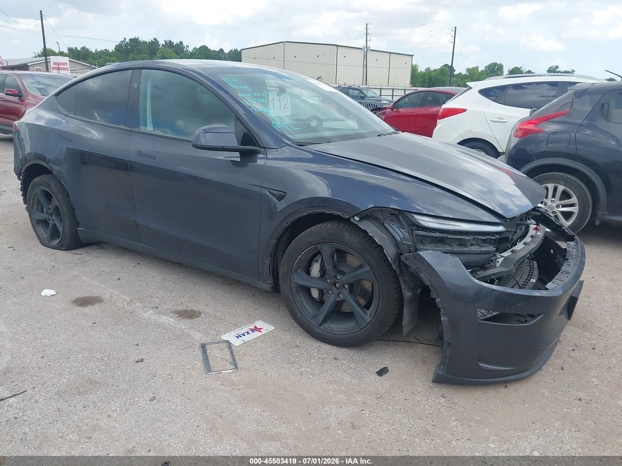2026 Tesla Model Y Long Range Launch Series, VIN 7SAYGDEE2TA414770 — All over