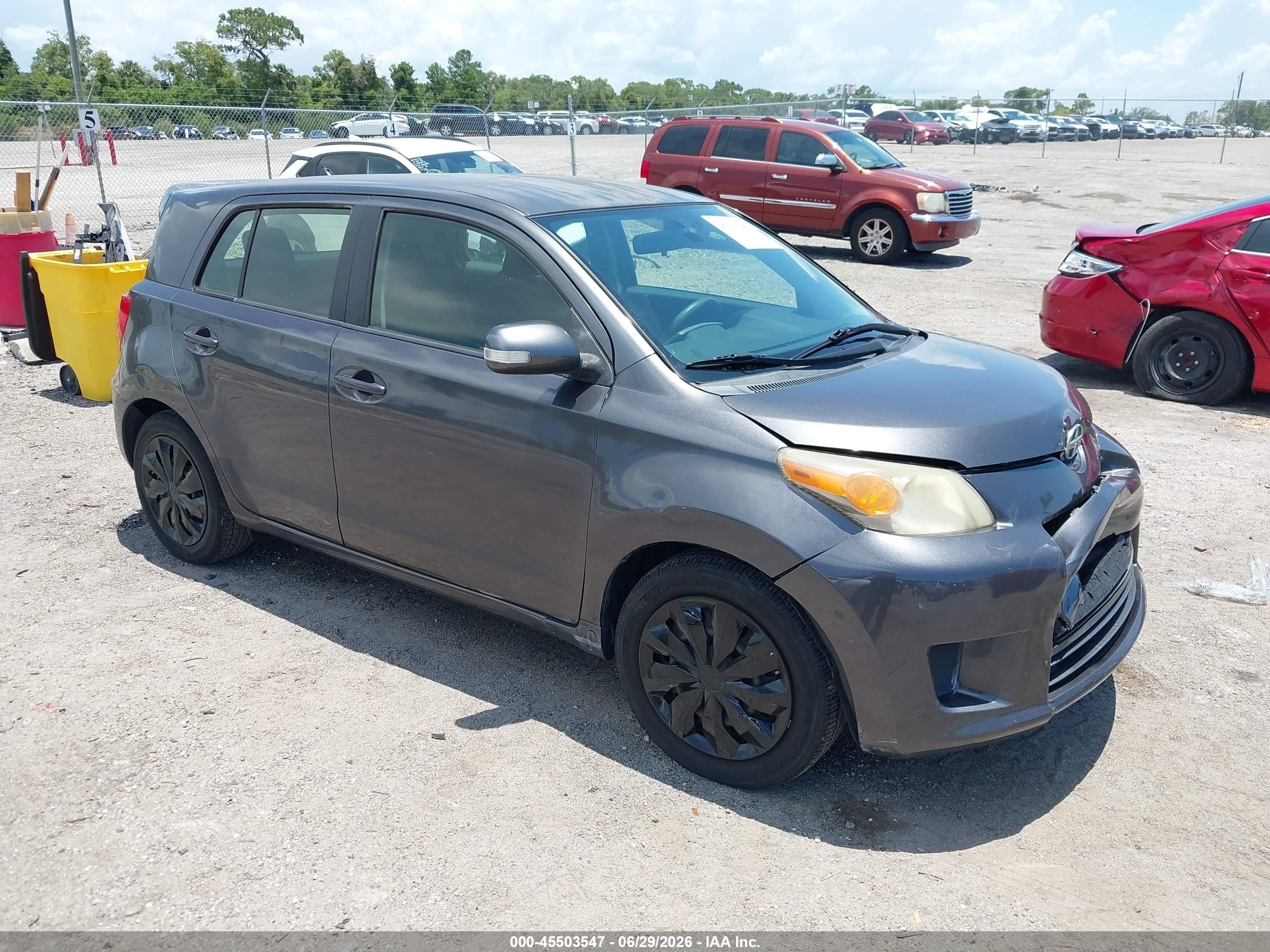 2013 Scion xD, VIN JTKKUPB49D1030600 — Front end