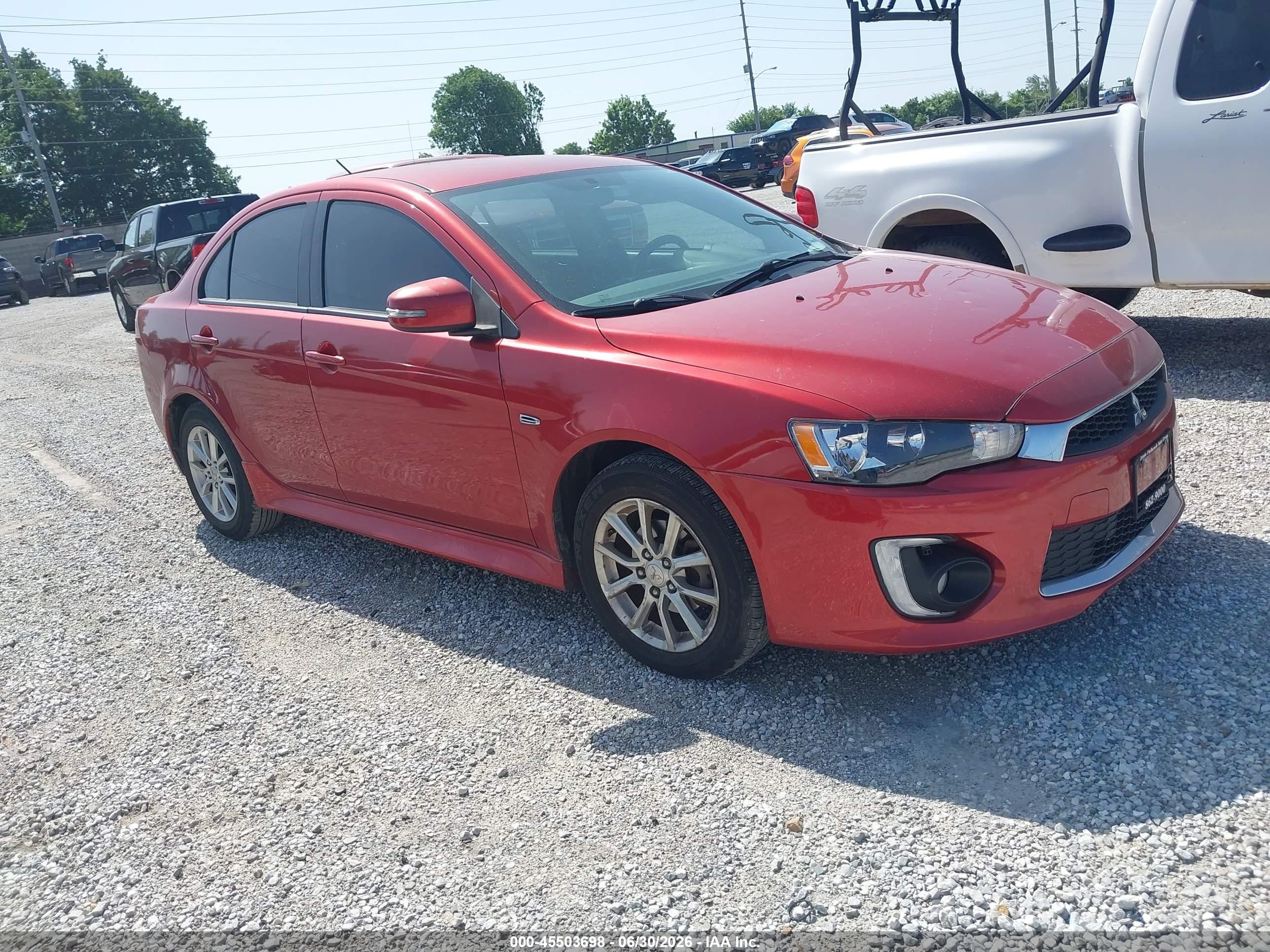 2016 Mitsubishi Lancer ES, VIN JA32U2FU2GU002319 — Hail