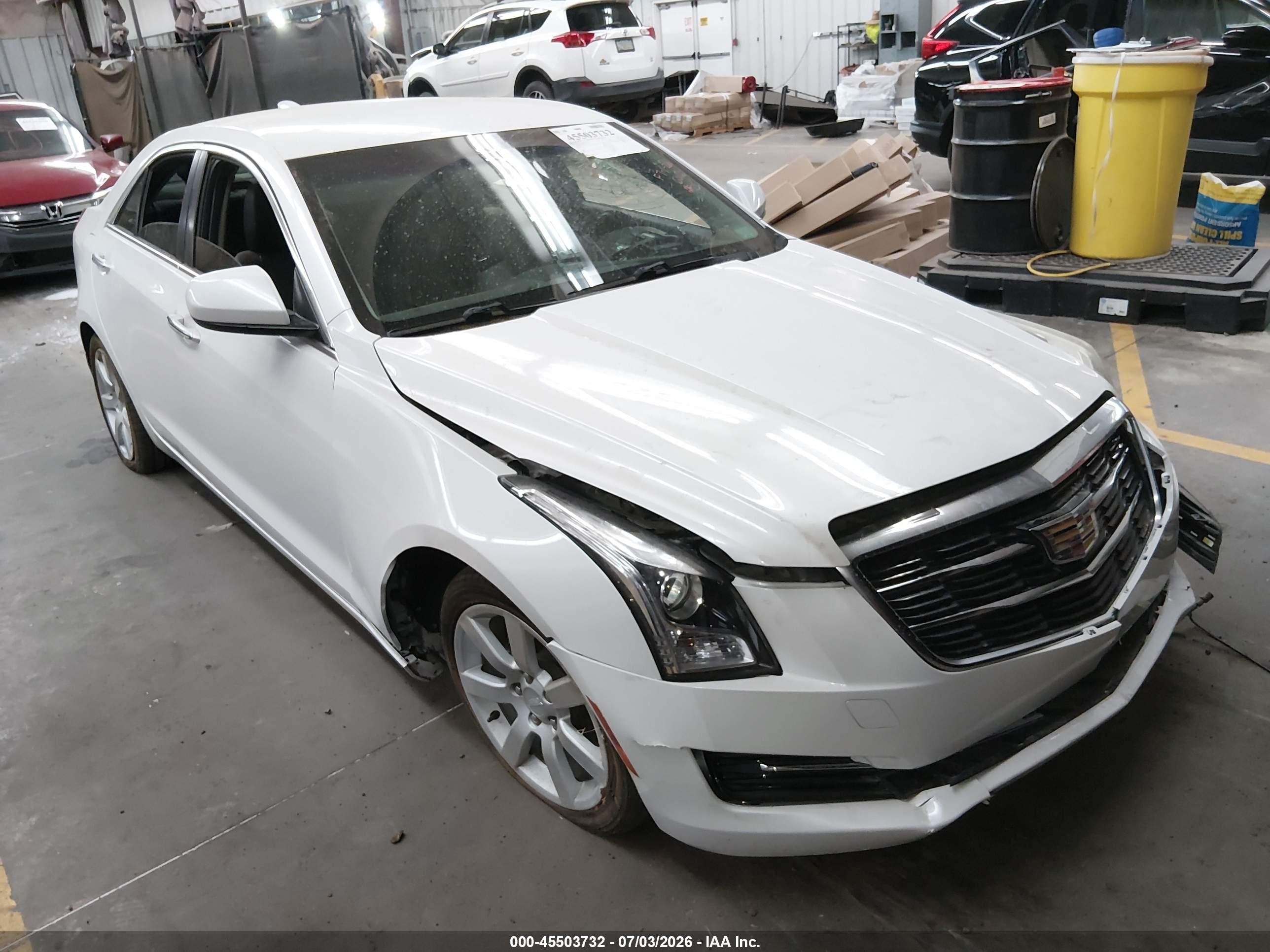 2016 Cadillac ATS Standard RWD, VIN 1G6AA5RA9G0146016 — Front end