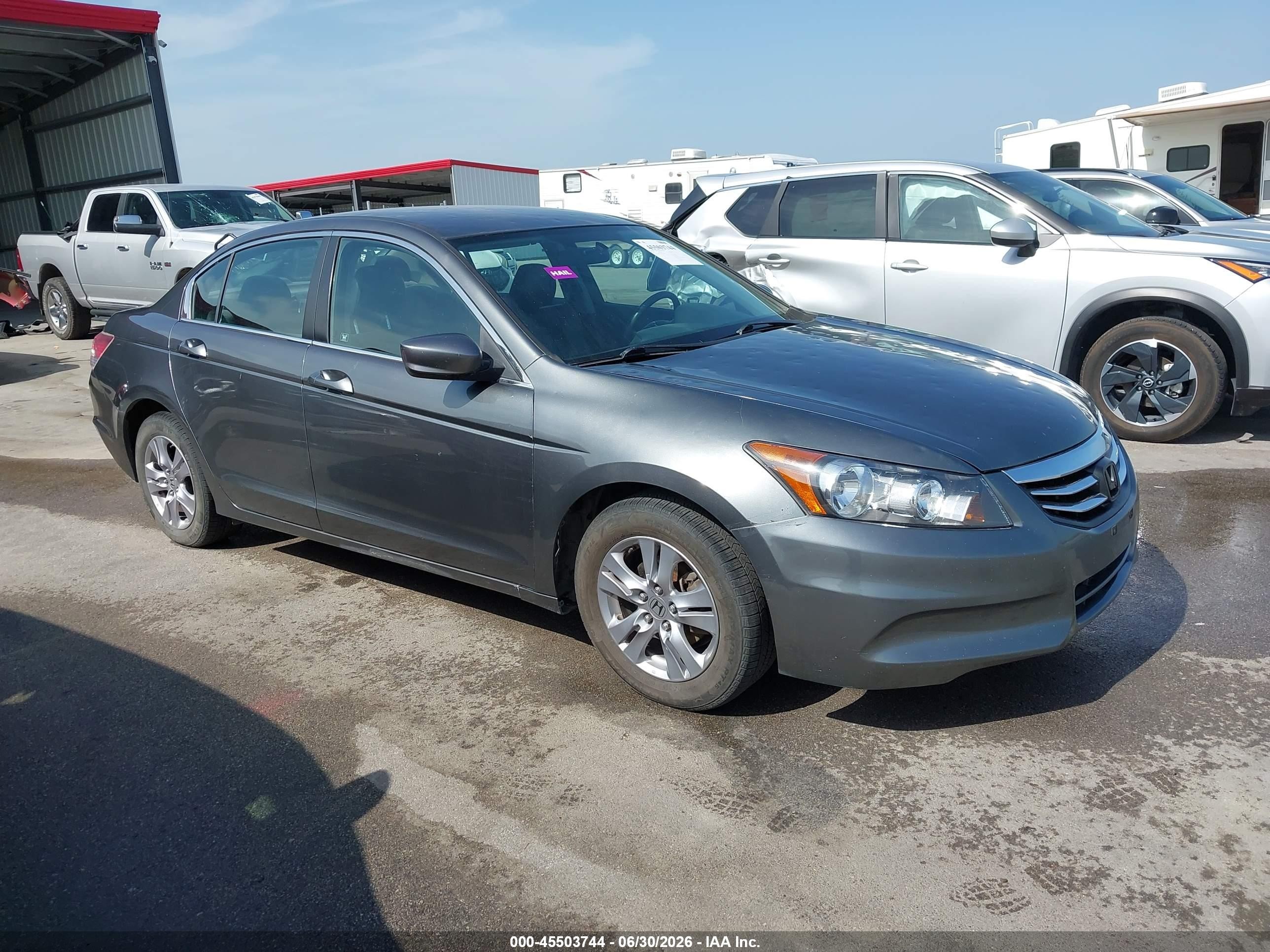 2012 Honda Accord SE, VIN 1HGCP2F66CA027008 — Hail