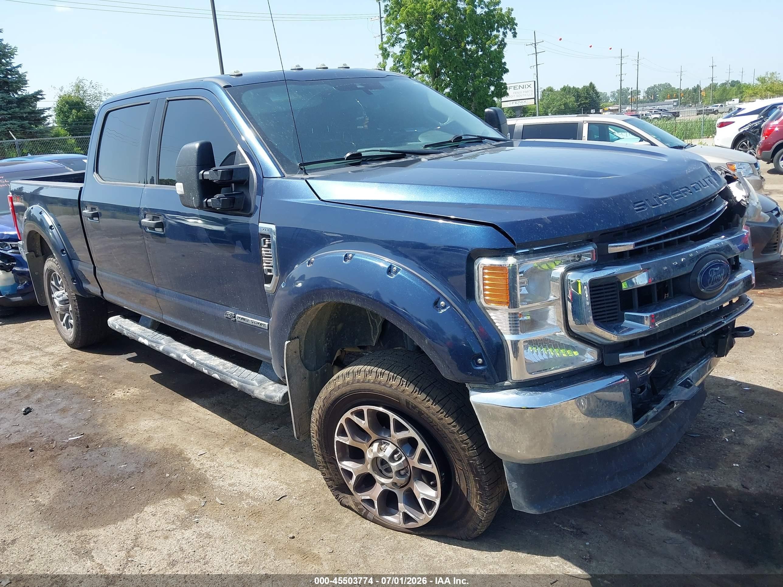 2020 Ford F-250 XLT, VIN 1FT7W2BT7LEC15169 — Front end