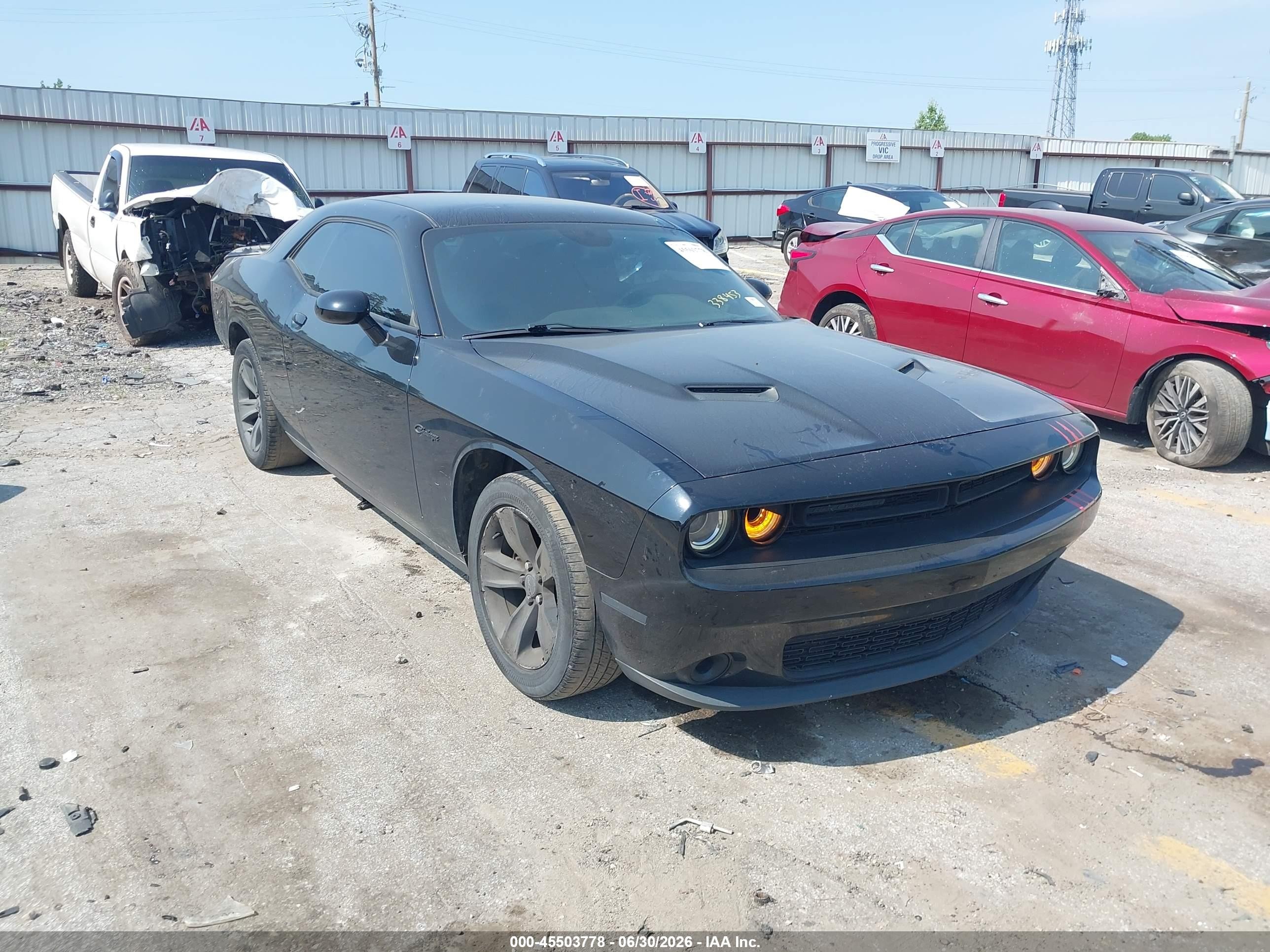 2016 Dodge Challenger SXT Plus, VIN 2C3CDZAGXGH338453 — Rear end