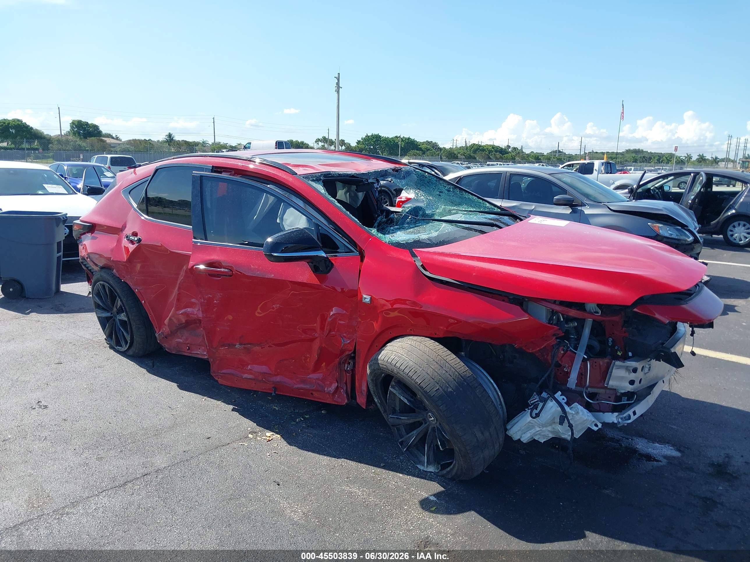 2024 Lexus NX 350 F Sport, VIN 2T2KGCEZ4RC036155 — All over