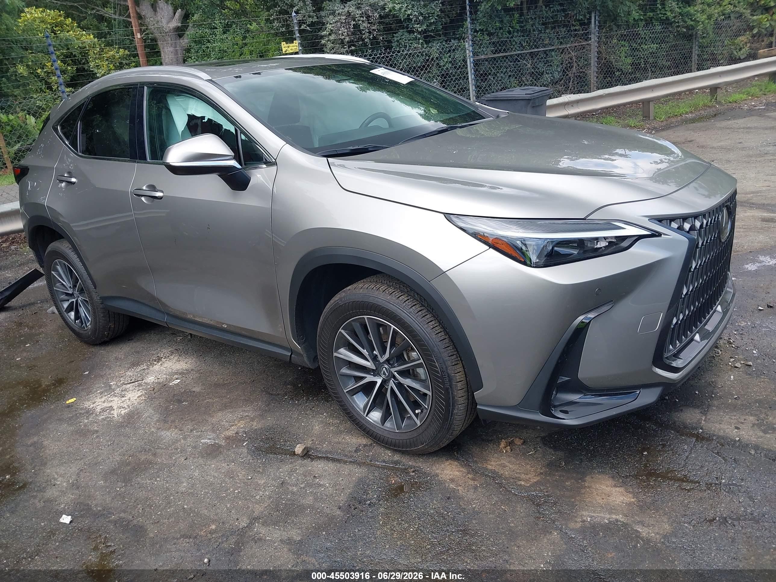 2025 Lexus NX 250 Premium, VIN 2T2GDCAZ2SC024046 — Бок