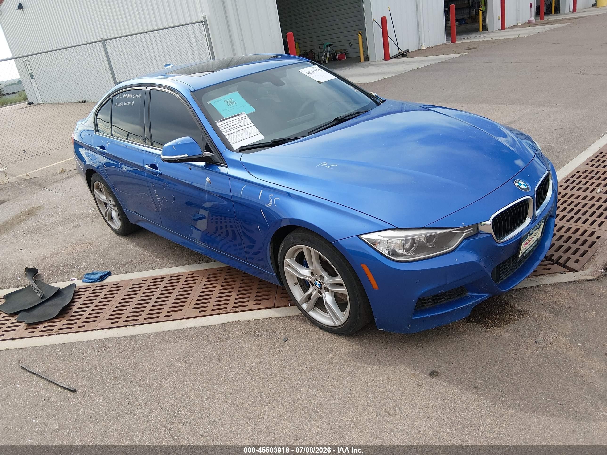 2014 BMW 3 Series 328i, VIN WBA3A5C51EP600049 — Front end