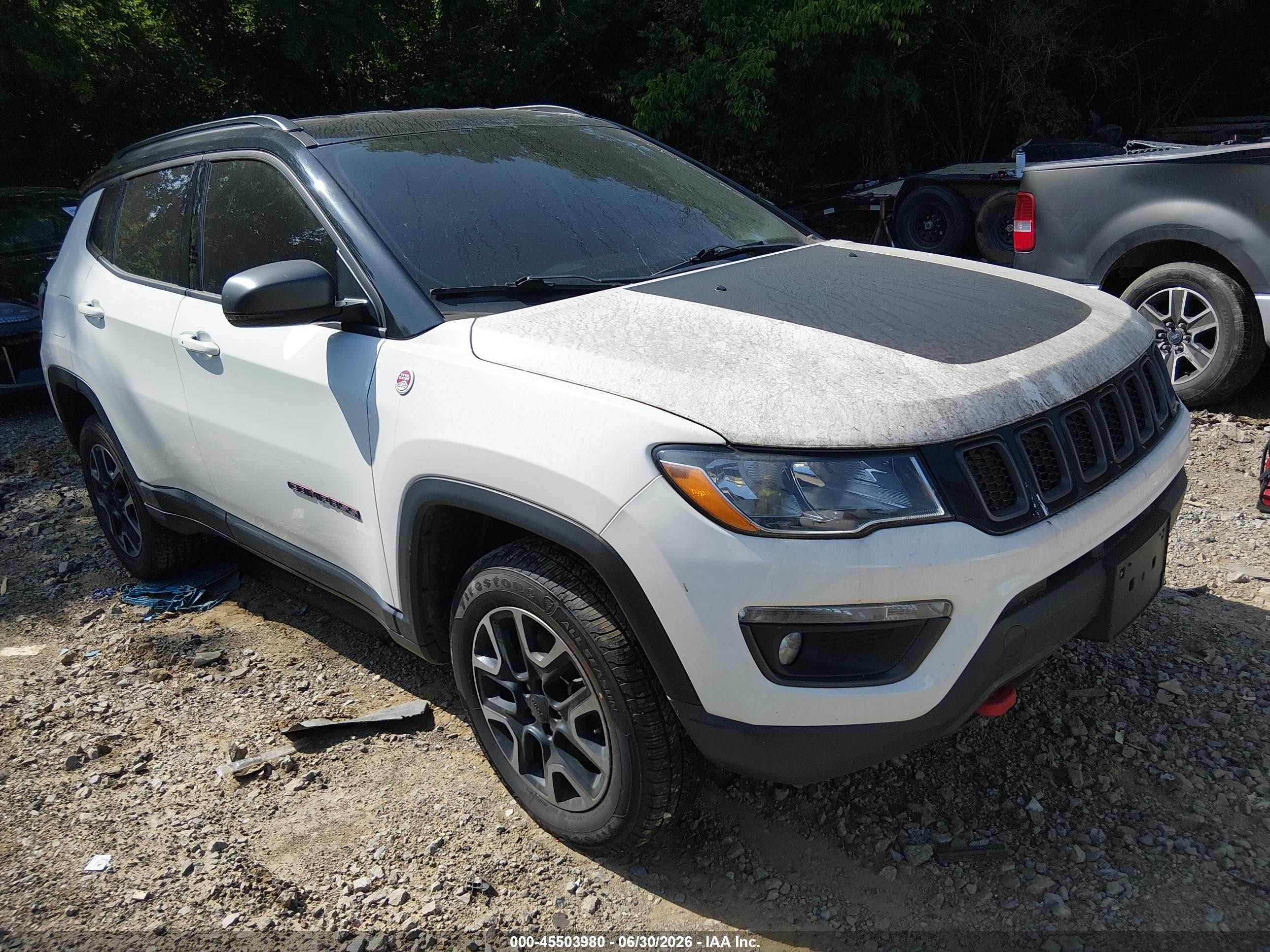 2019 Jeep Compass Trailhawk, VIN 3C4NJDDB3KT721571 — Обычный износ