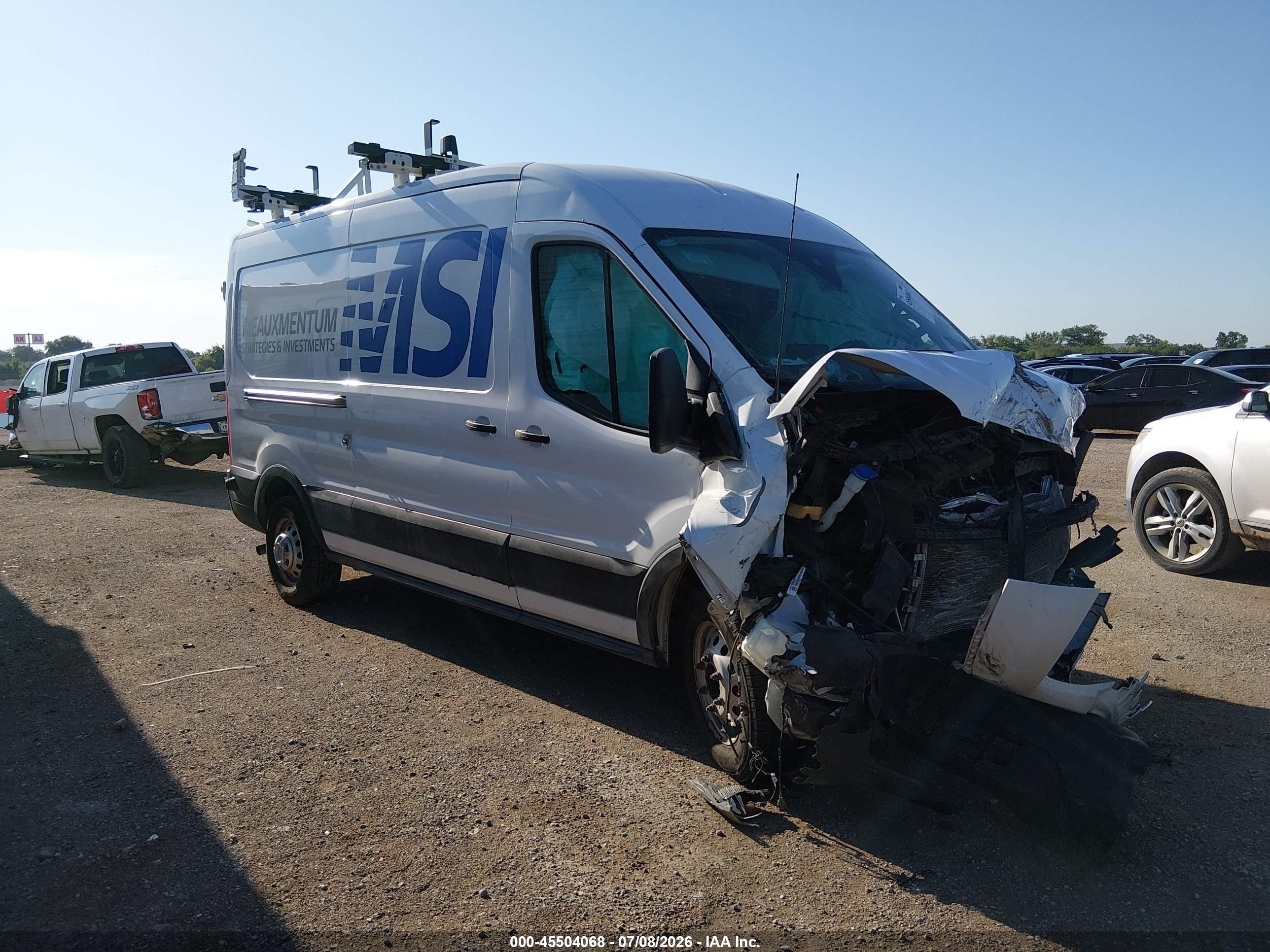 2024 Ford Transit Cargo, VIN 1FTBR1C89RKB44153 — Front end