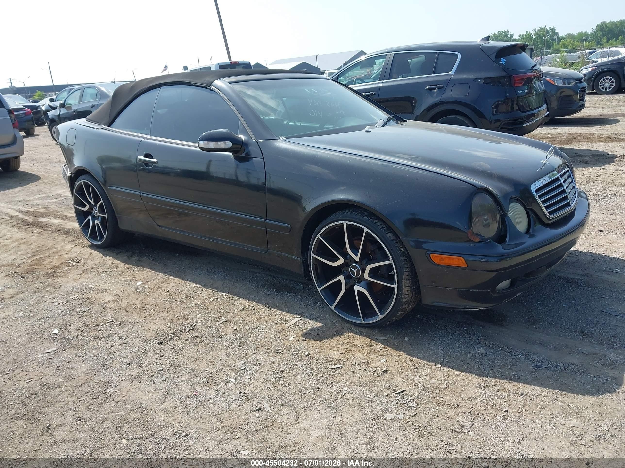 2003 Mercedes-Benz CLK 320, VIN WDBLK65G73T144193 — All over