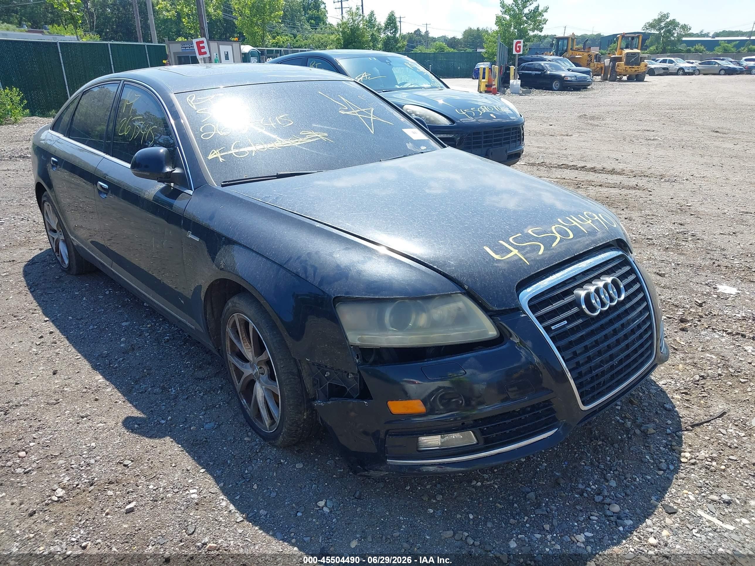 2009 Audi A6 Premium Plus, VIN WAUSG74F29N024342 — Front end