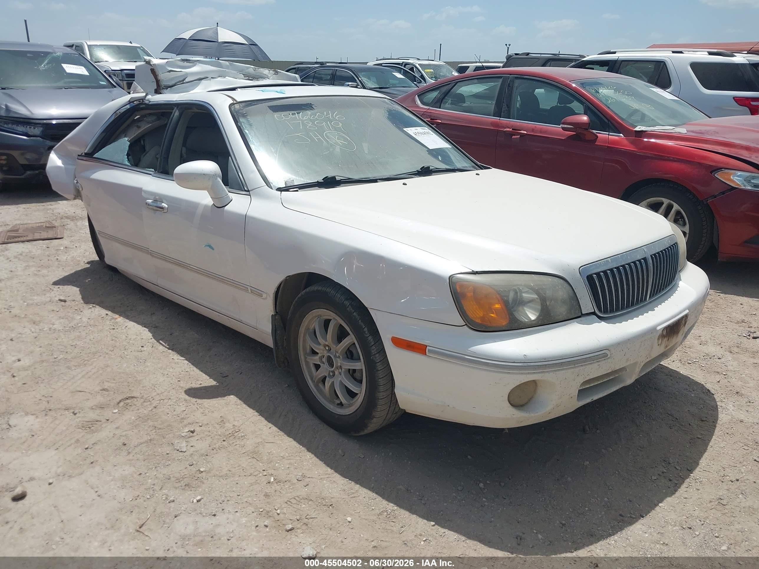 2002 Hyundai XG L, VIN KMHFU45E82A178919 — По всему кузову