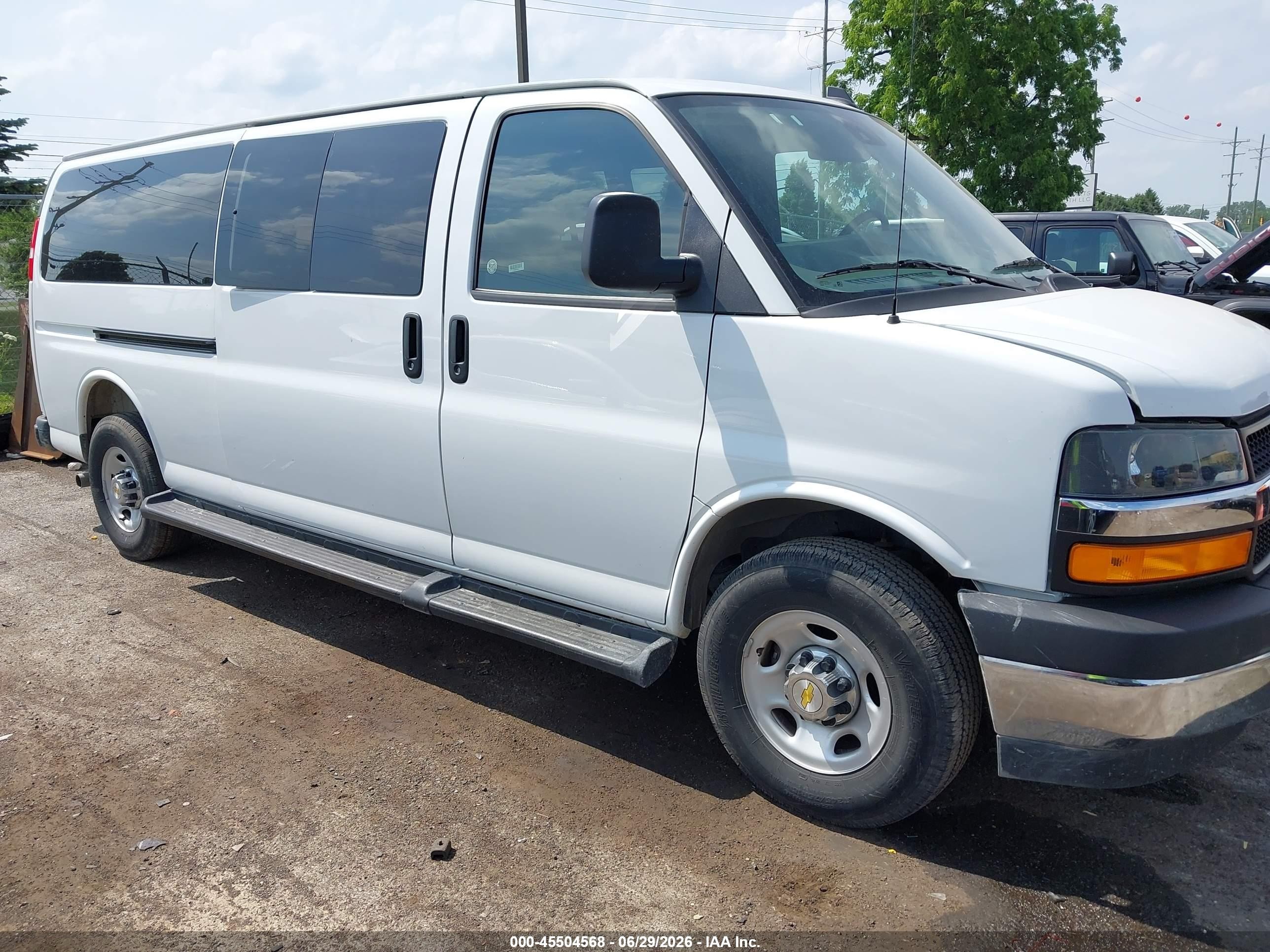 2025 Chevrolet Express Passenger LT, VIN 1GAZGPFP1S1255018 — Interior fire