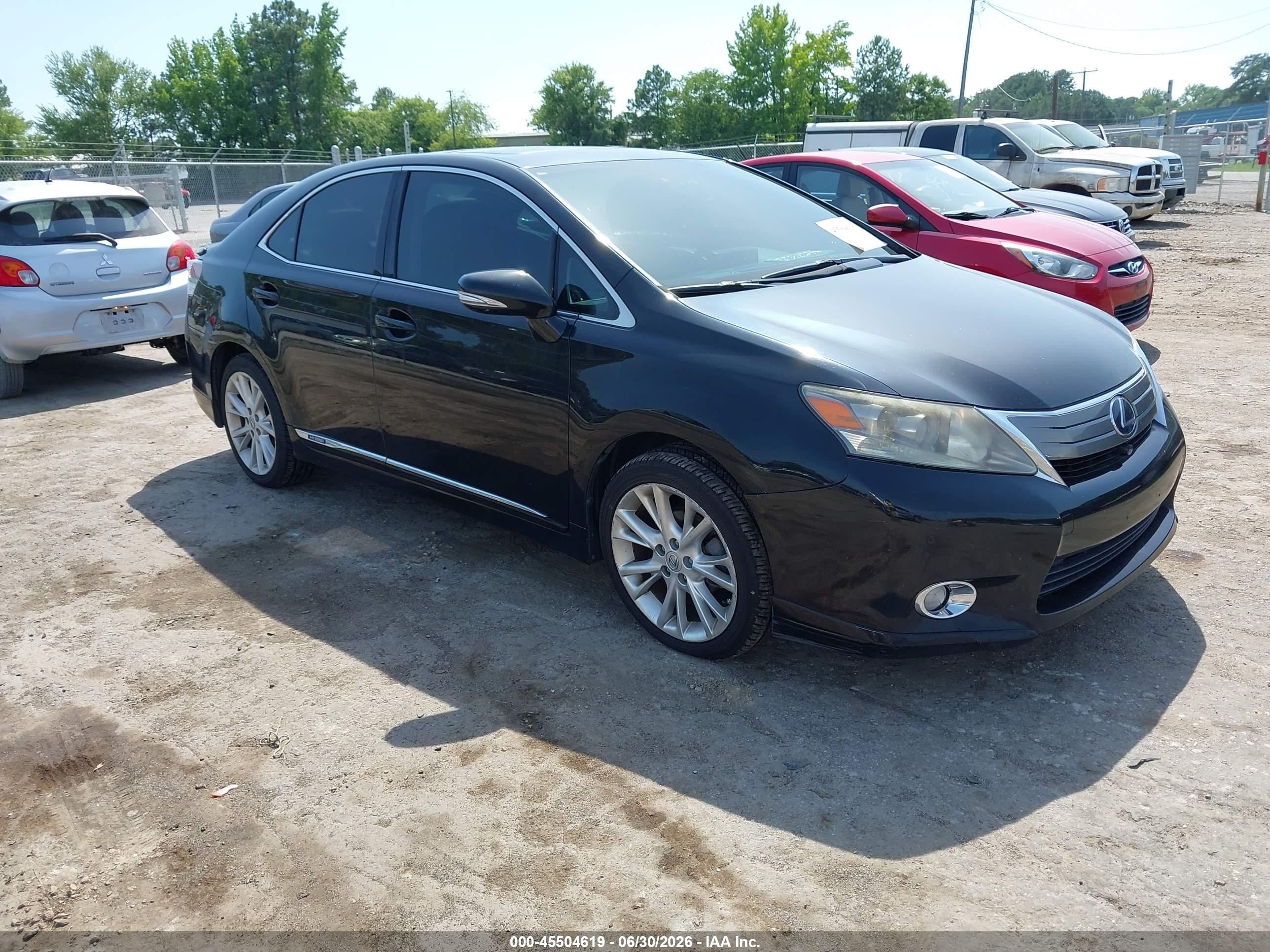 2010 Lexus HS 250h Premium, VIN JTHBB1BA9A2034487 — Normal wear