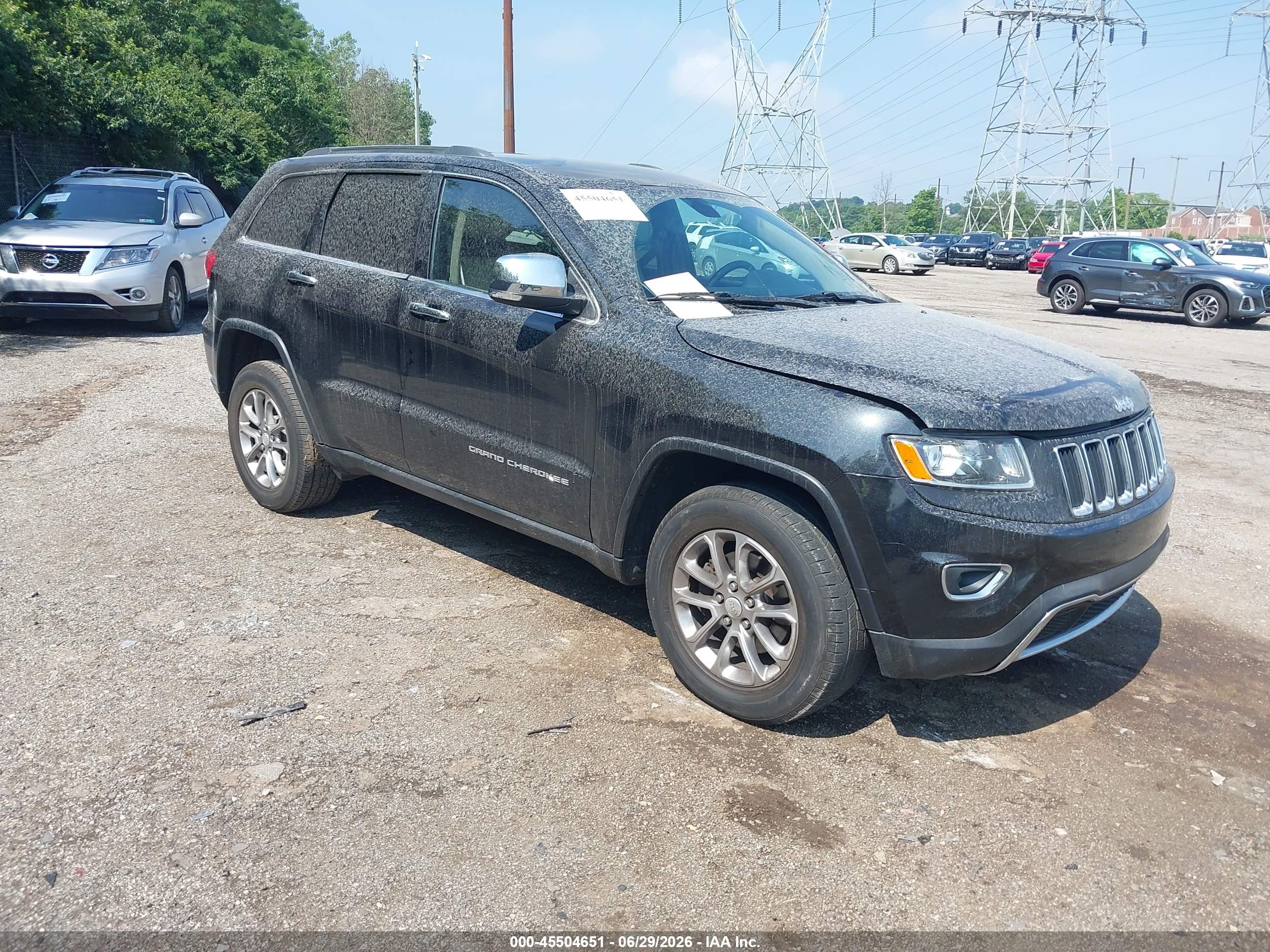 2015 Jeep Grand Cherokee Limited, VIN 1C4RJFBG9FC718557 — Электрика