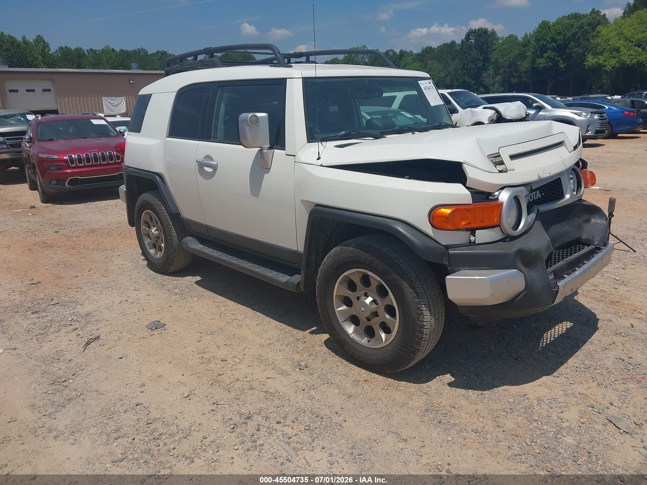 2011 Toyota FJ Cruiser, VIN JTEBU4BF0BK102147 — All over