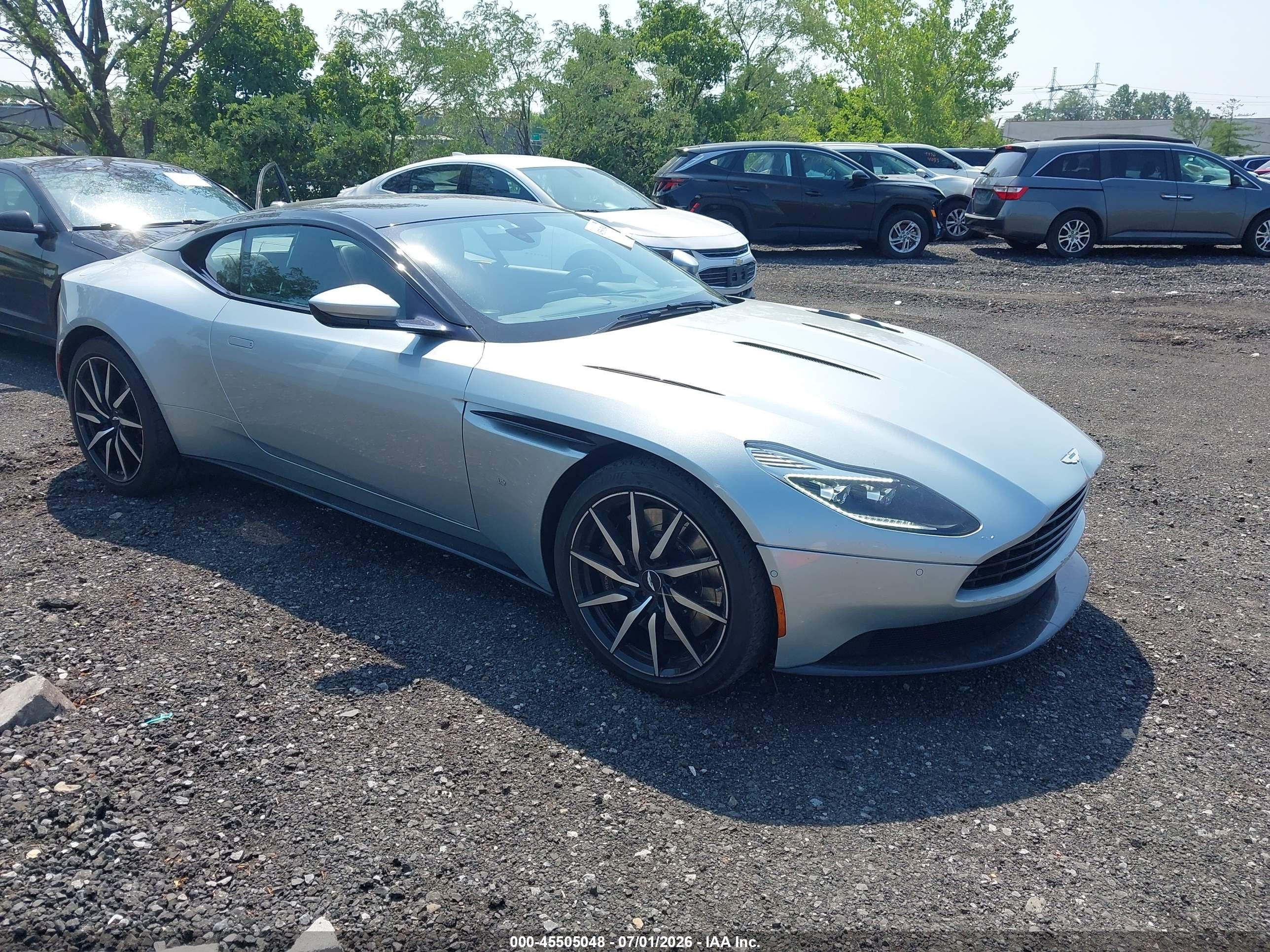 2017 Aston Martin DB11, VIN SCFRMFAV1HGL02099 — Undercarriage