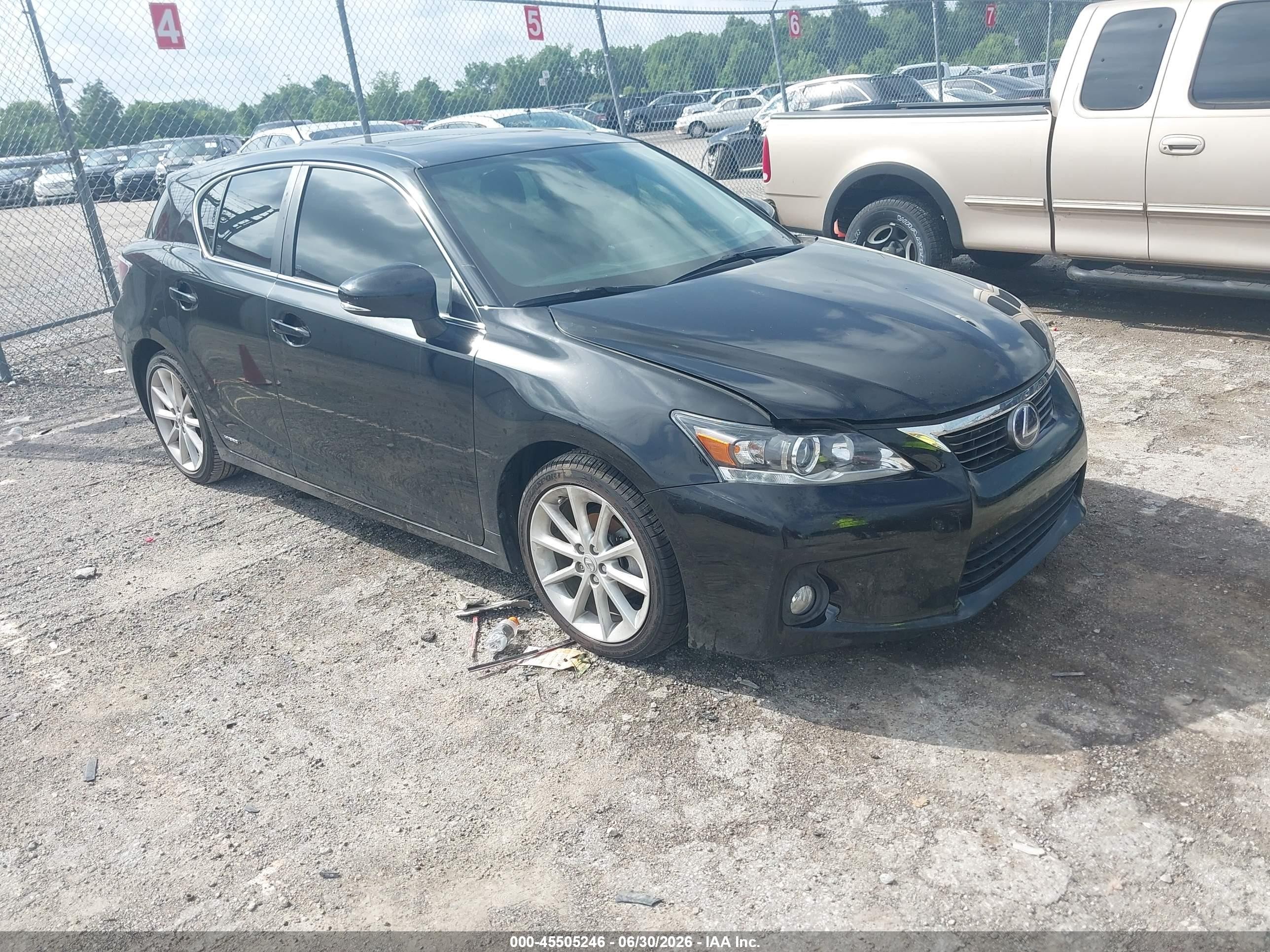2013 Lexus CT 200h, VIN JTHKD5BH3D2153039 — All over