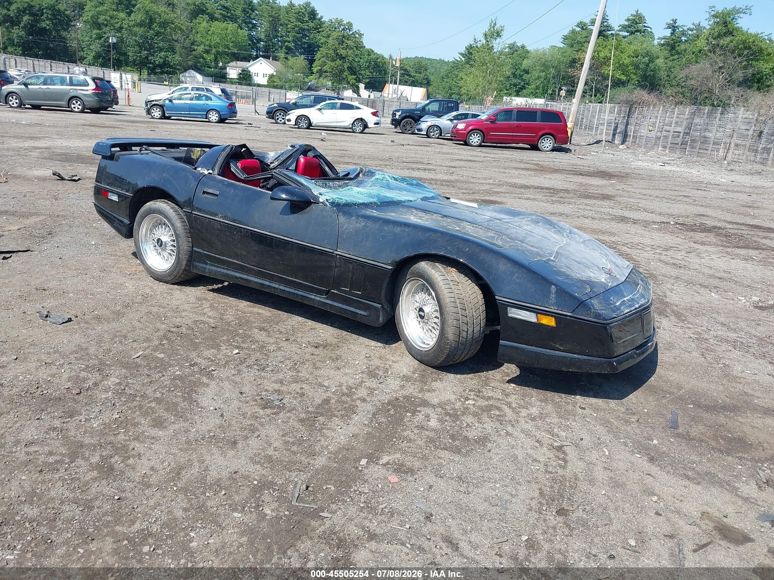 1987 Chevrolet Corvette, VIN 1G1YY2187H5123281 — Roof