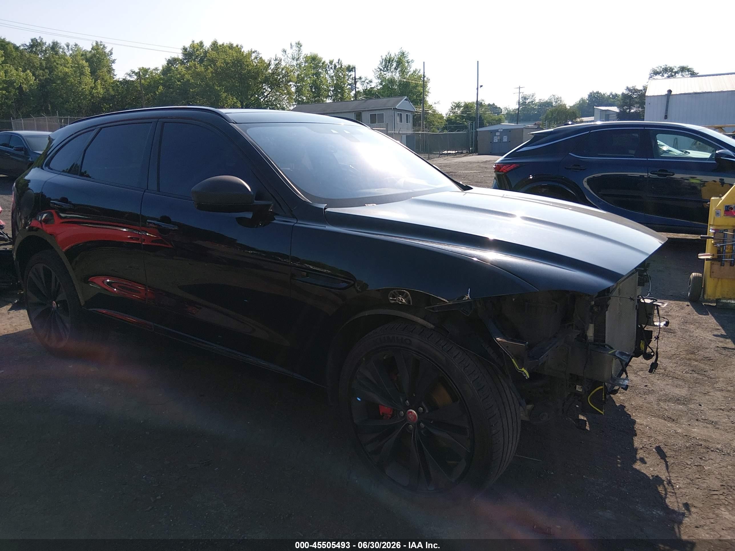 2018 Jaguar F-Pace S, VIN SADCM2FV2JA351167 — Front end