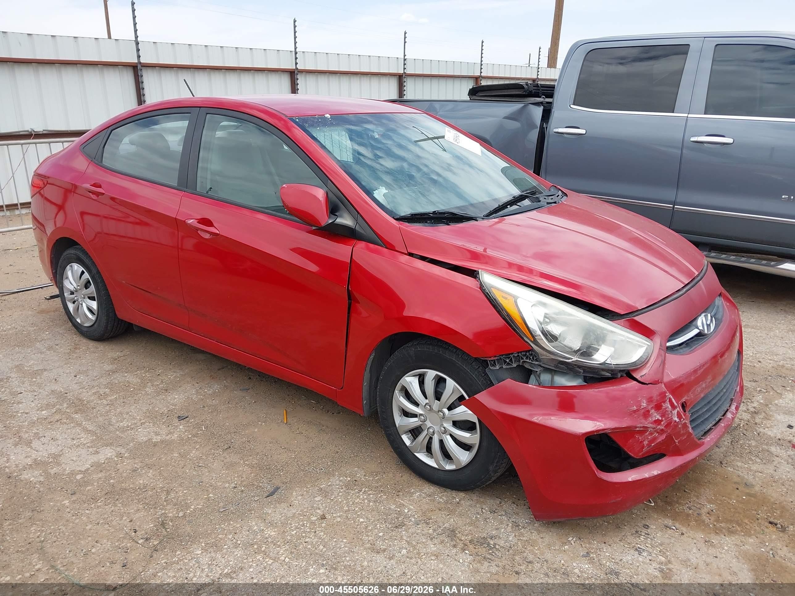 2016 Hyundai Accent SE, VIN KMHCT4AE1GU999782 — Side