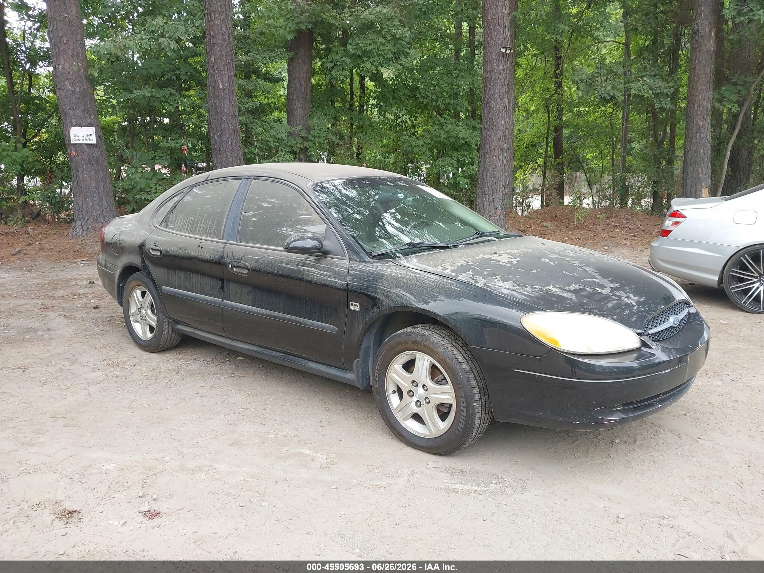2000 Ford Taurus SEL, VIN 1FAFP56S0YA265685 — Front end