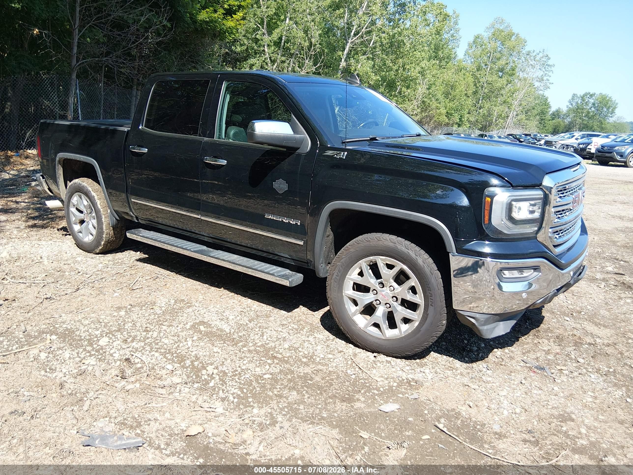 2016 GMC Sierra 1500 SLT, VIN 3GTU2NEC7GG255939 — Бок