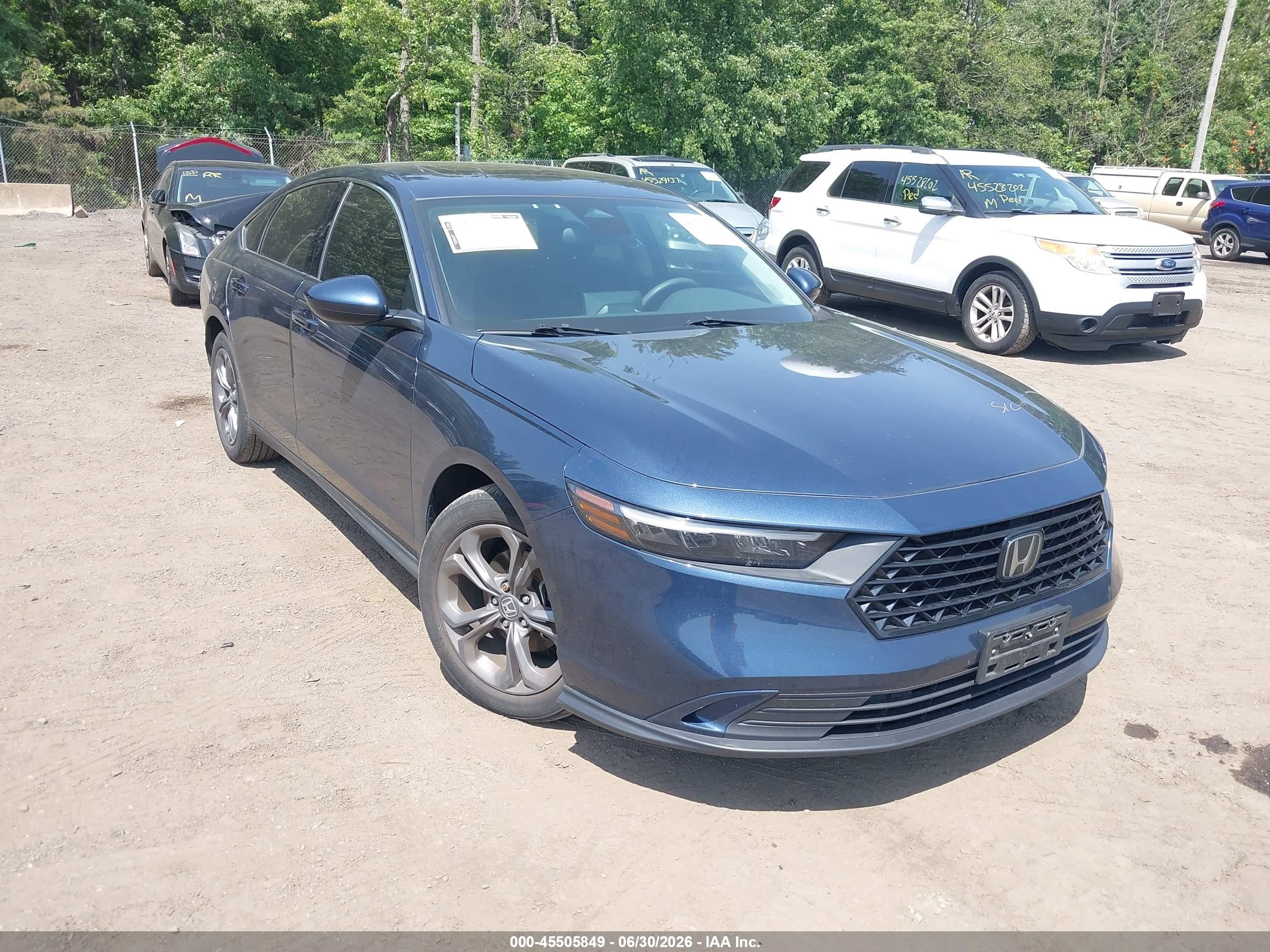 2023 Honda Accord EX, VIN 1HGCY1F38PA051443 — Rear end
