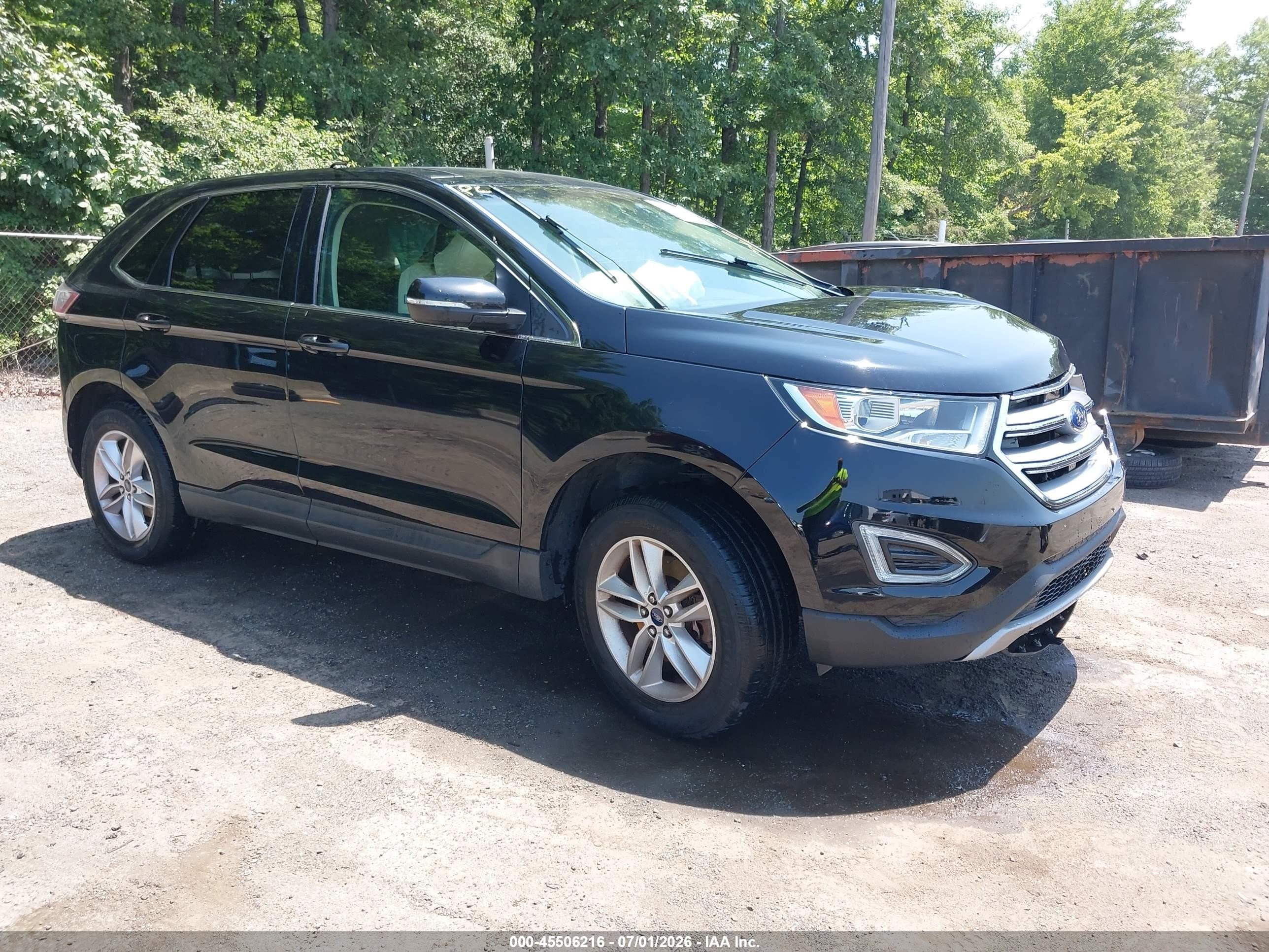 2016 Ford Edge SEL, VIN 2FMPK4J94GBC16208 — Side