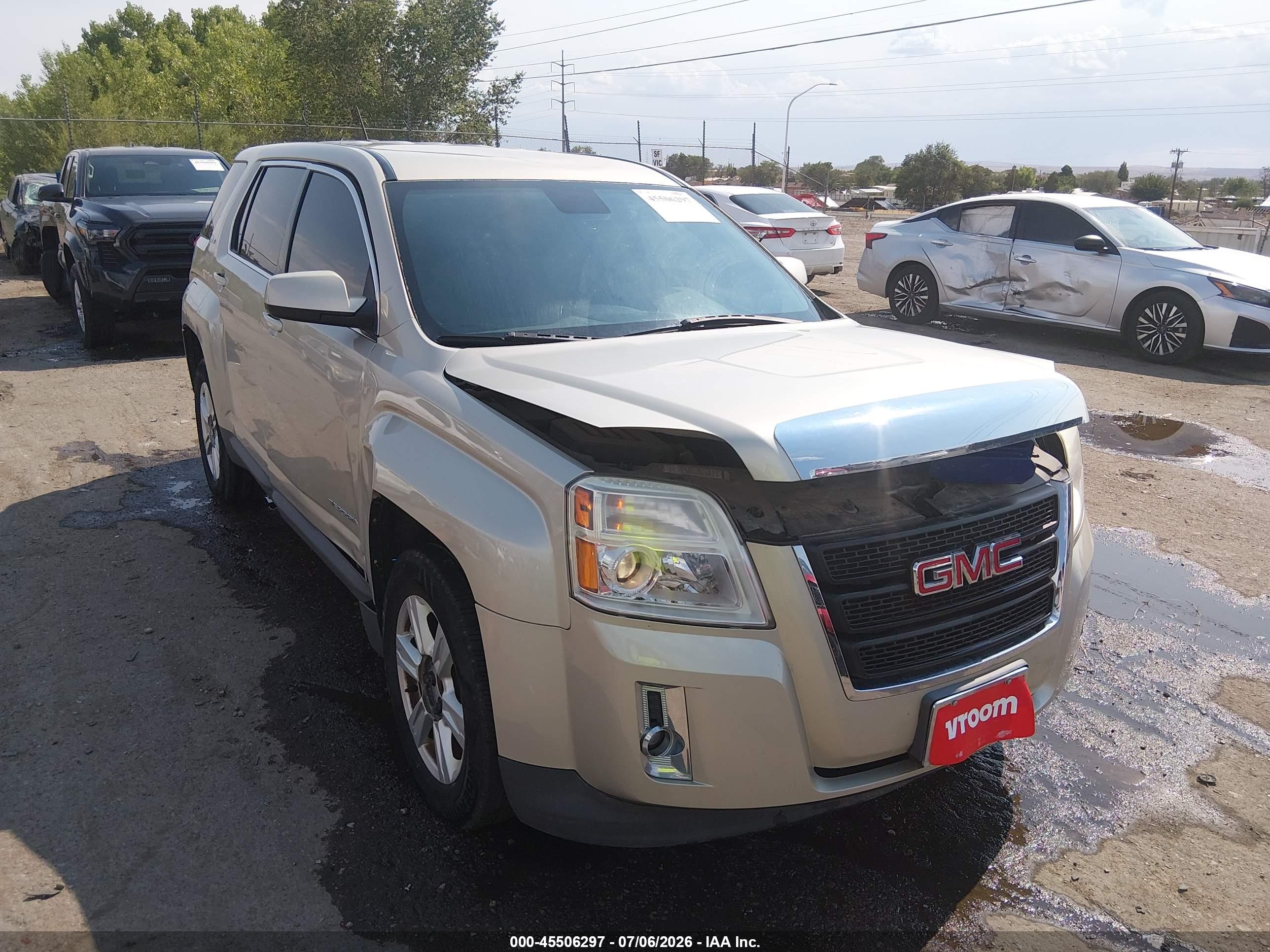2015 GMC Terrain SLE, VIN 2GKALMEK5F6409144 — Roof