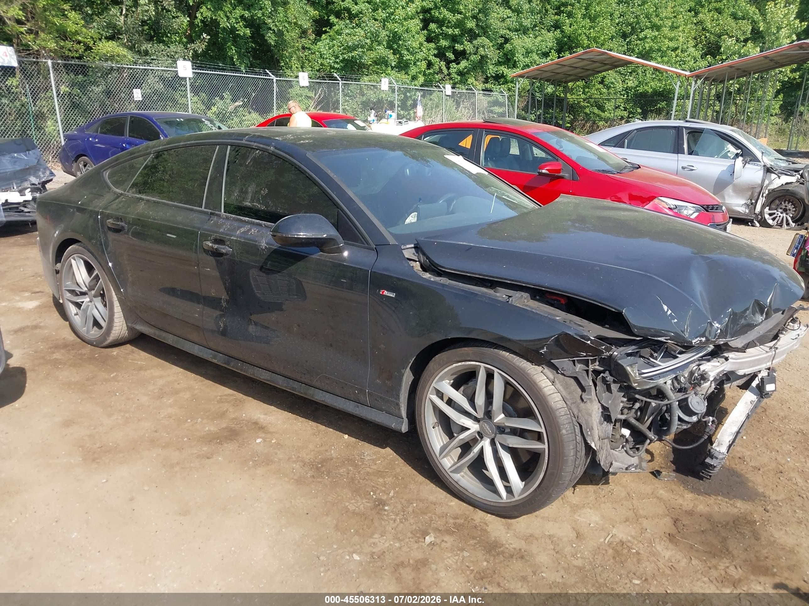 2017 Audi S7 Prestige, VIN WAU32AFC2HN133711 — Front end