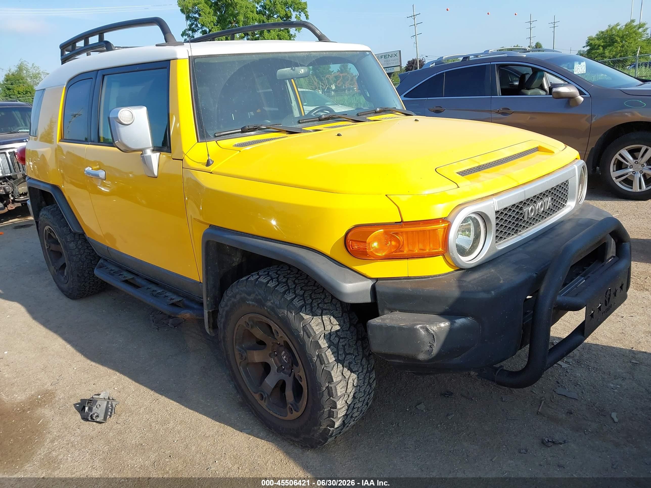 2007 Toyota FJ Cruiser, VIN JTEBU11F870004146 — Normal wear