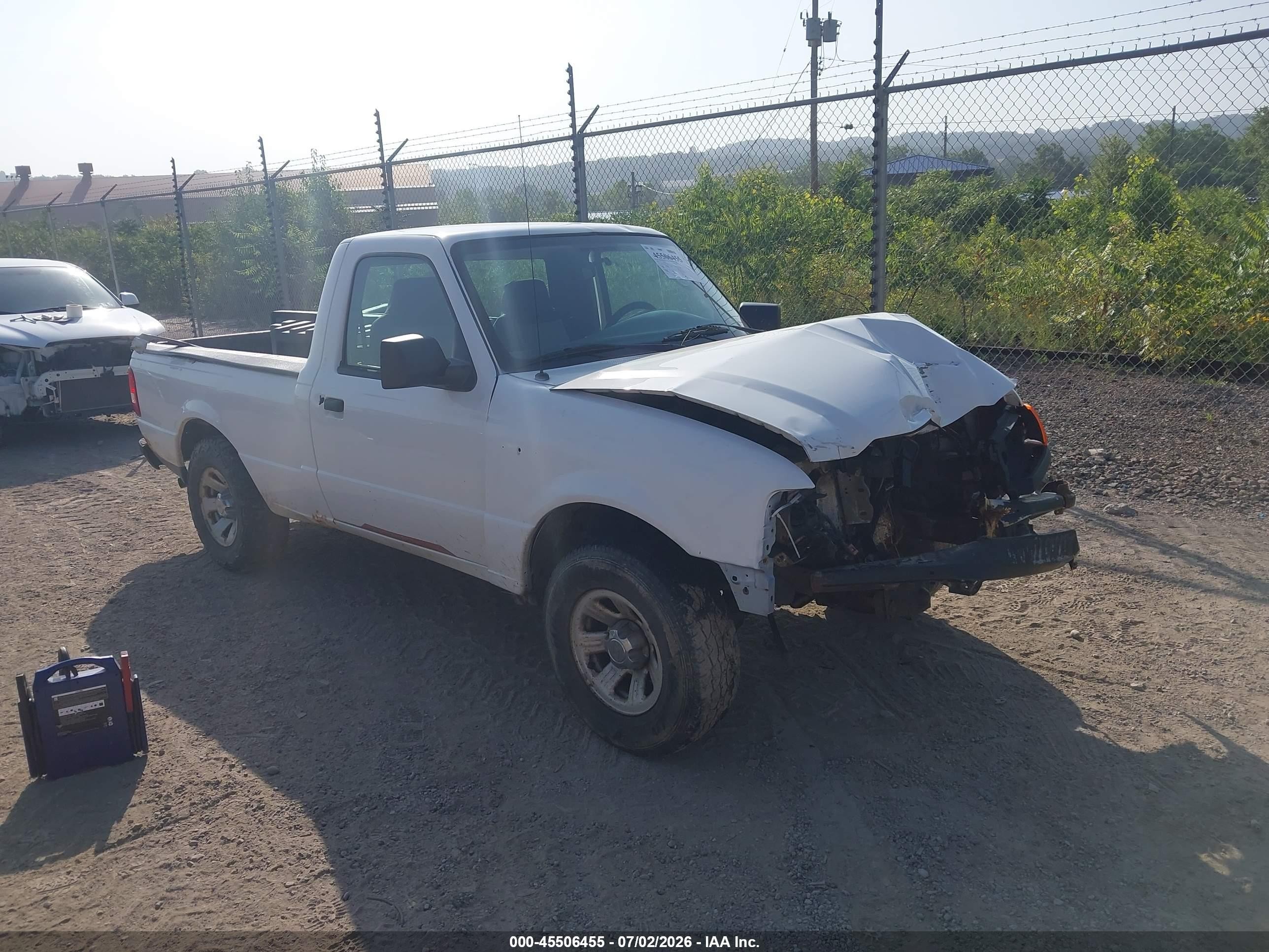 2009 Ford Ranger XL, VIN 1FTYR10D59PA28902 — Front end