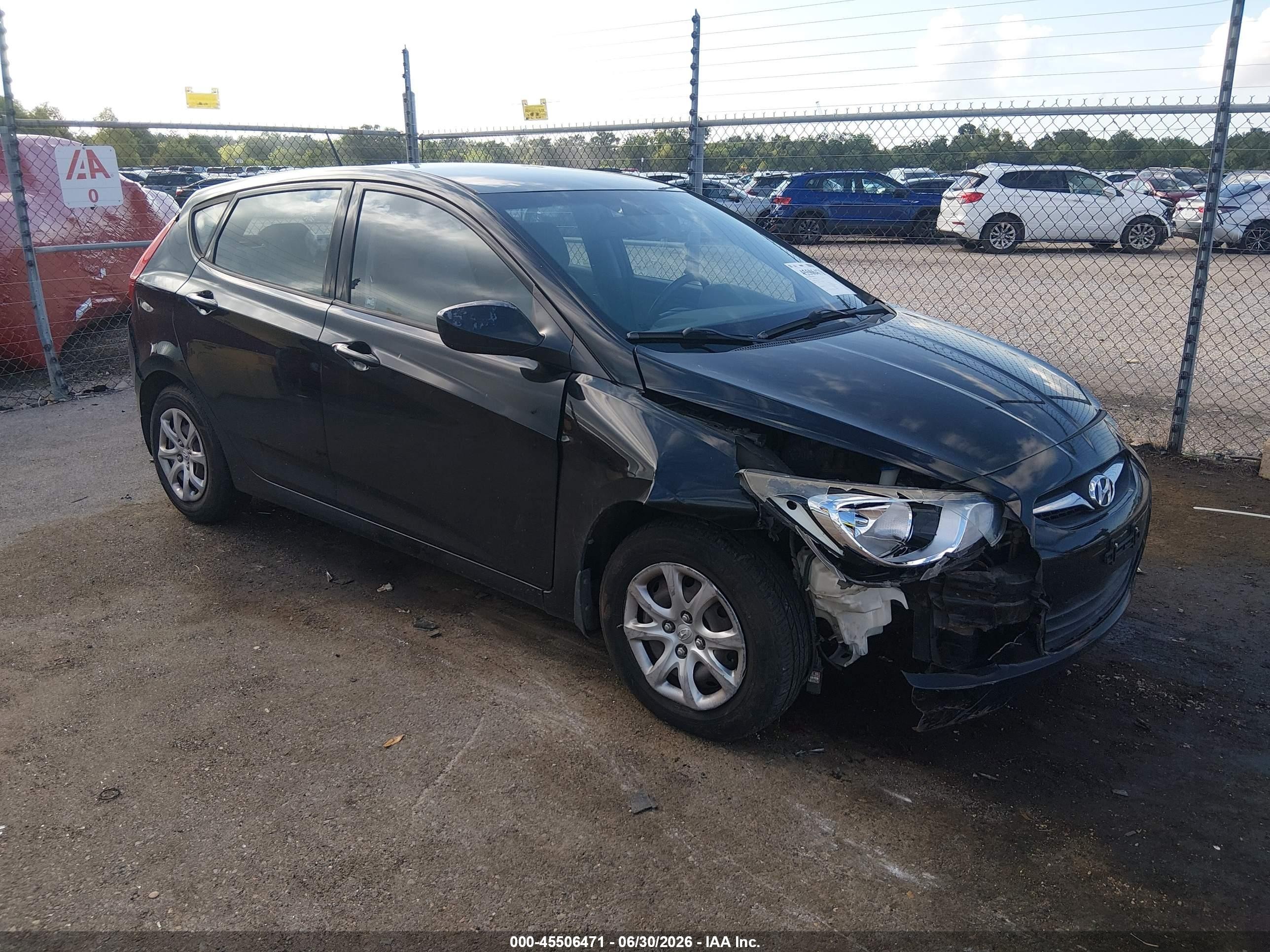 2012 Hyundai Accent GS, VIN KMHCT5AE2CU033831 — All over