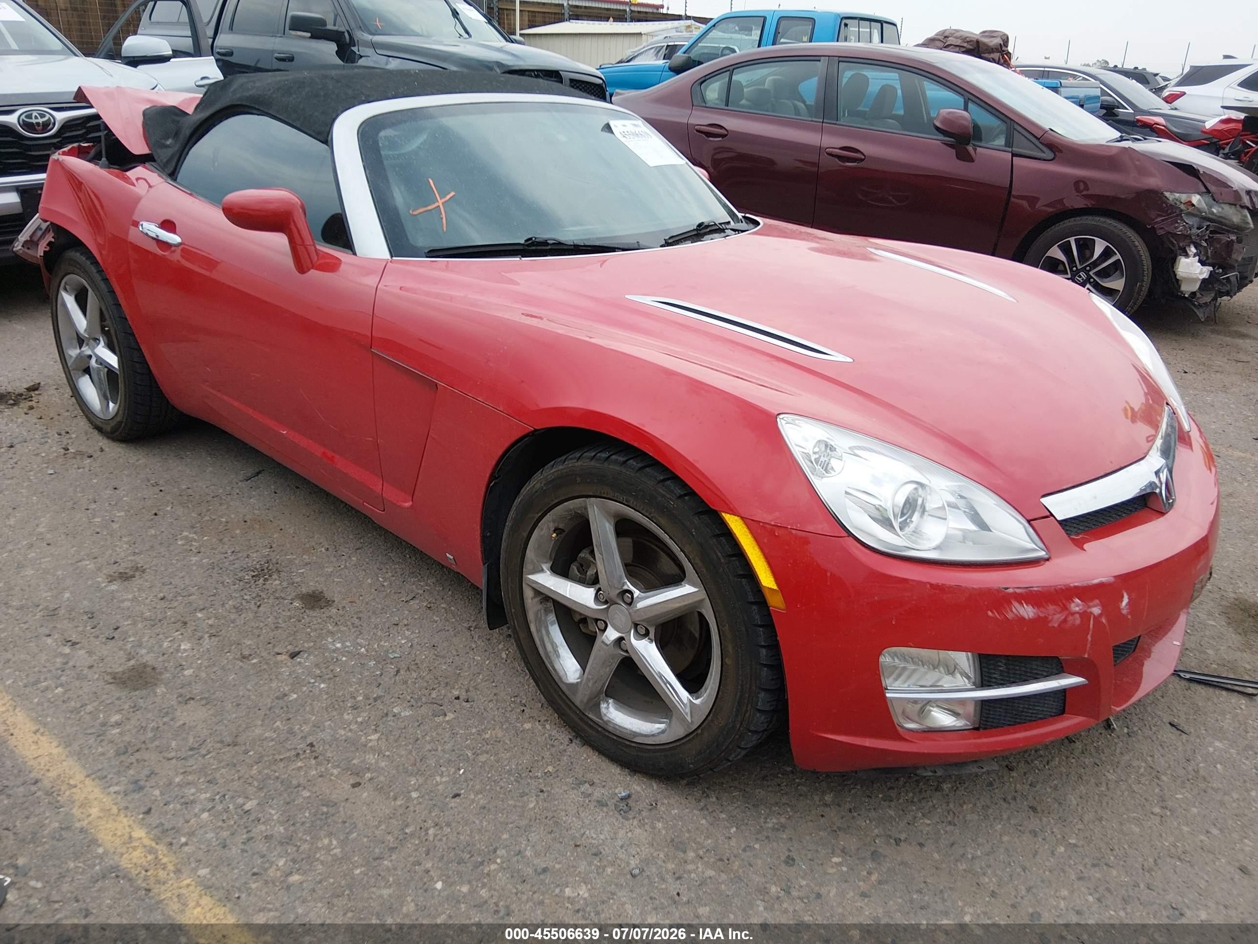 2007 Saturn Sky, VIN 1G8MB35B97Y114642 — Зад