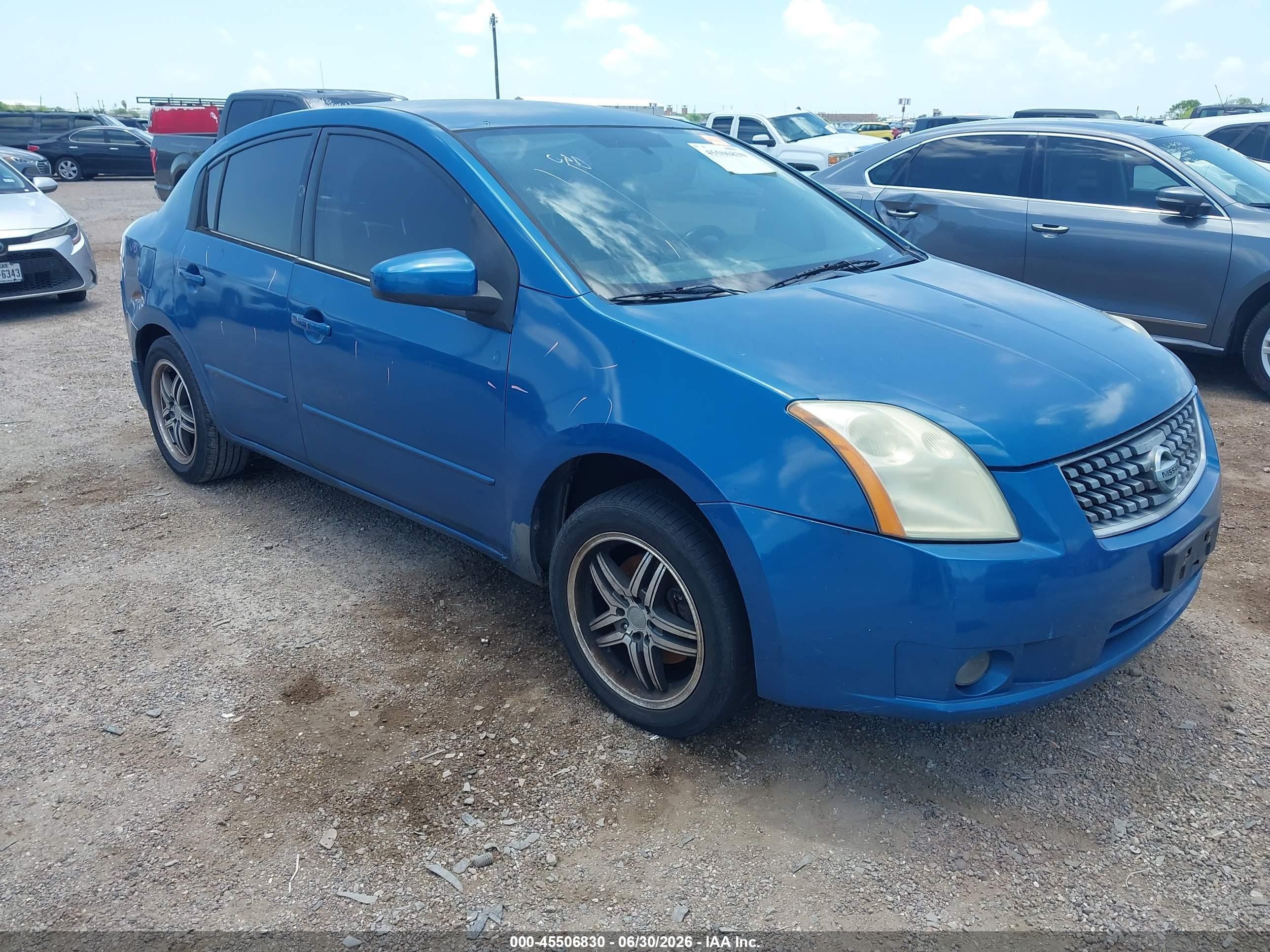 2009 Nissan Sentra S, VIN 3N1AB61E39L653498 — Mechanical