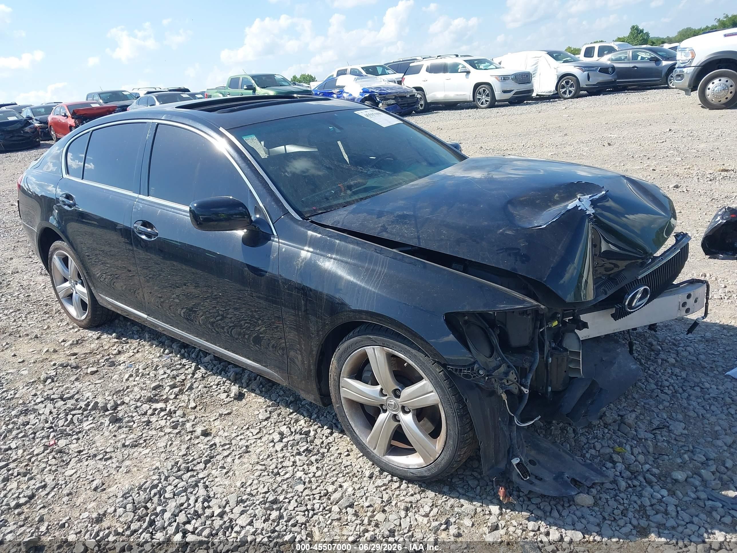 2007 Lexus GS 350, VIN JTHBE96S070026162 — Перед