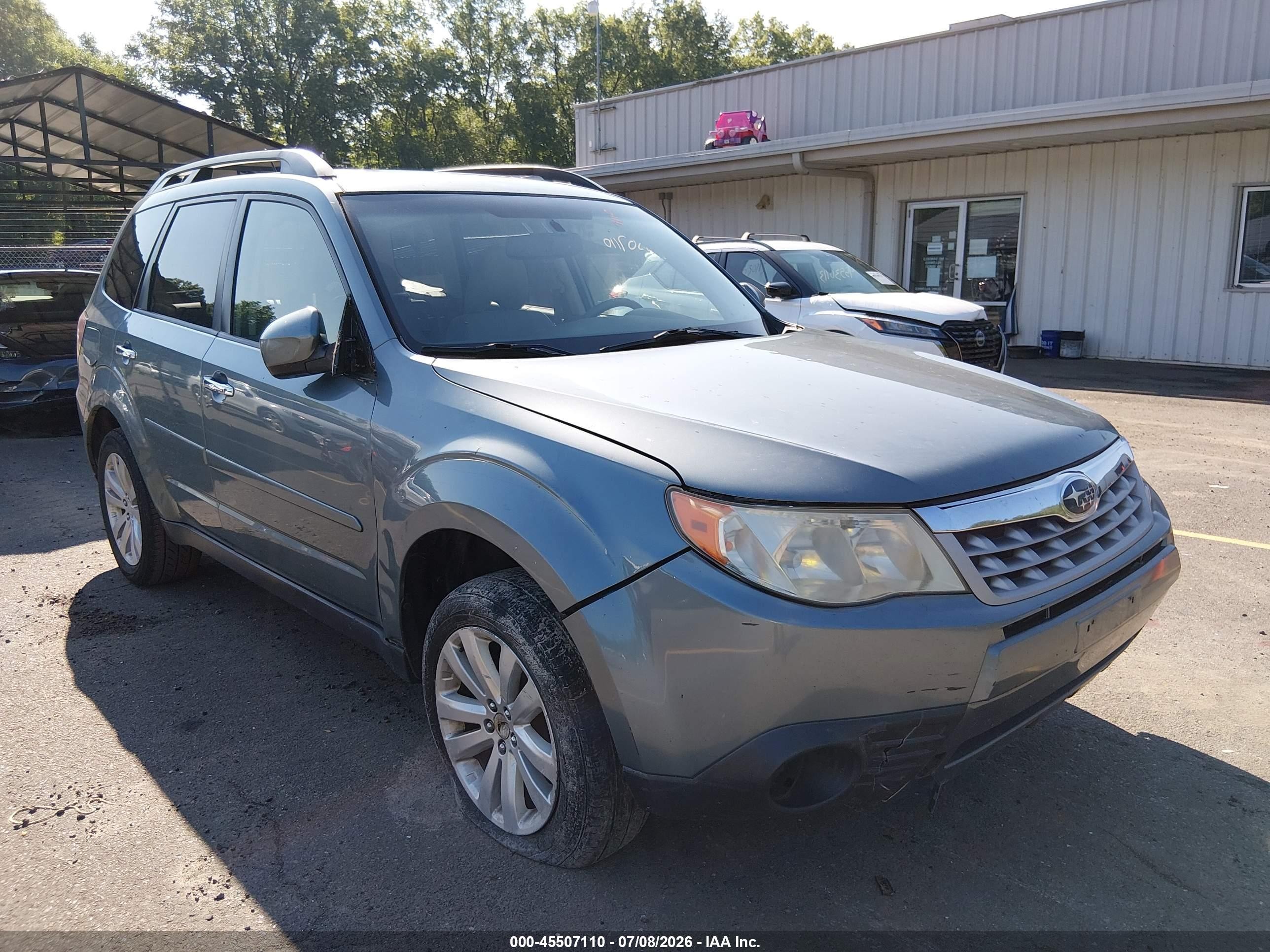 2012 Subaru Forester X Premium, VIN JF2SHADC2CH447531 — Undercarriage