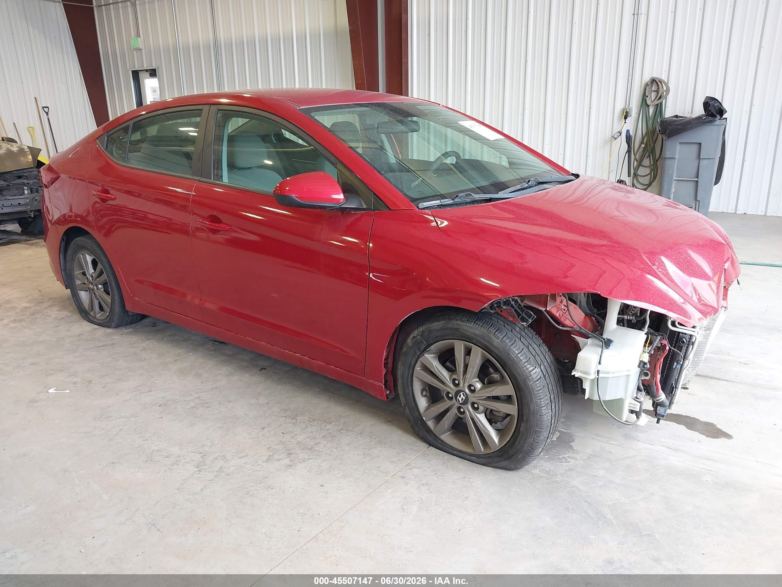 2018 Hyundai Elantra SEL, VIN 5NPD84LF7JH394280 — Not stated