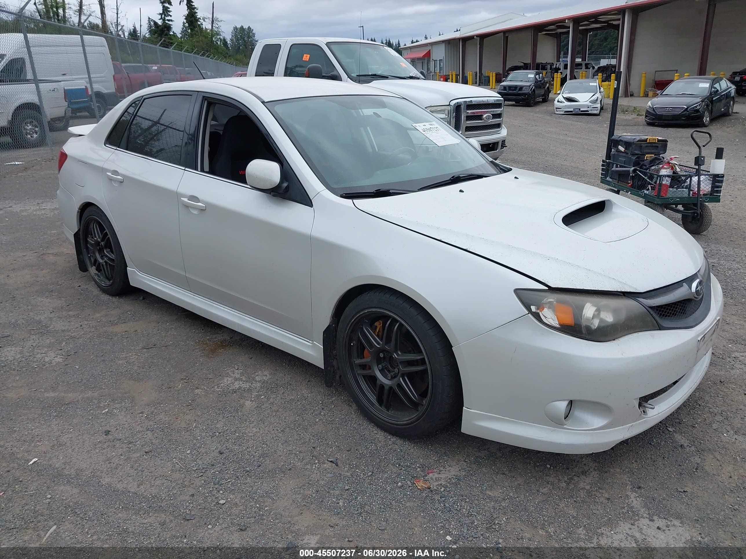 2009 Subaru WRX w/Premium Pkg, VIN JF1GE76639G504721 — Пожар в салоне