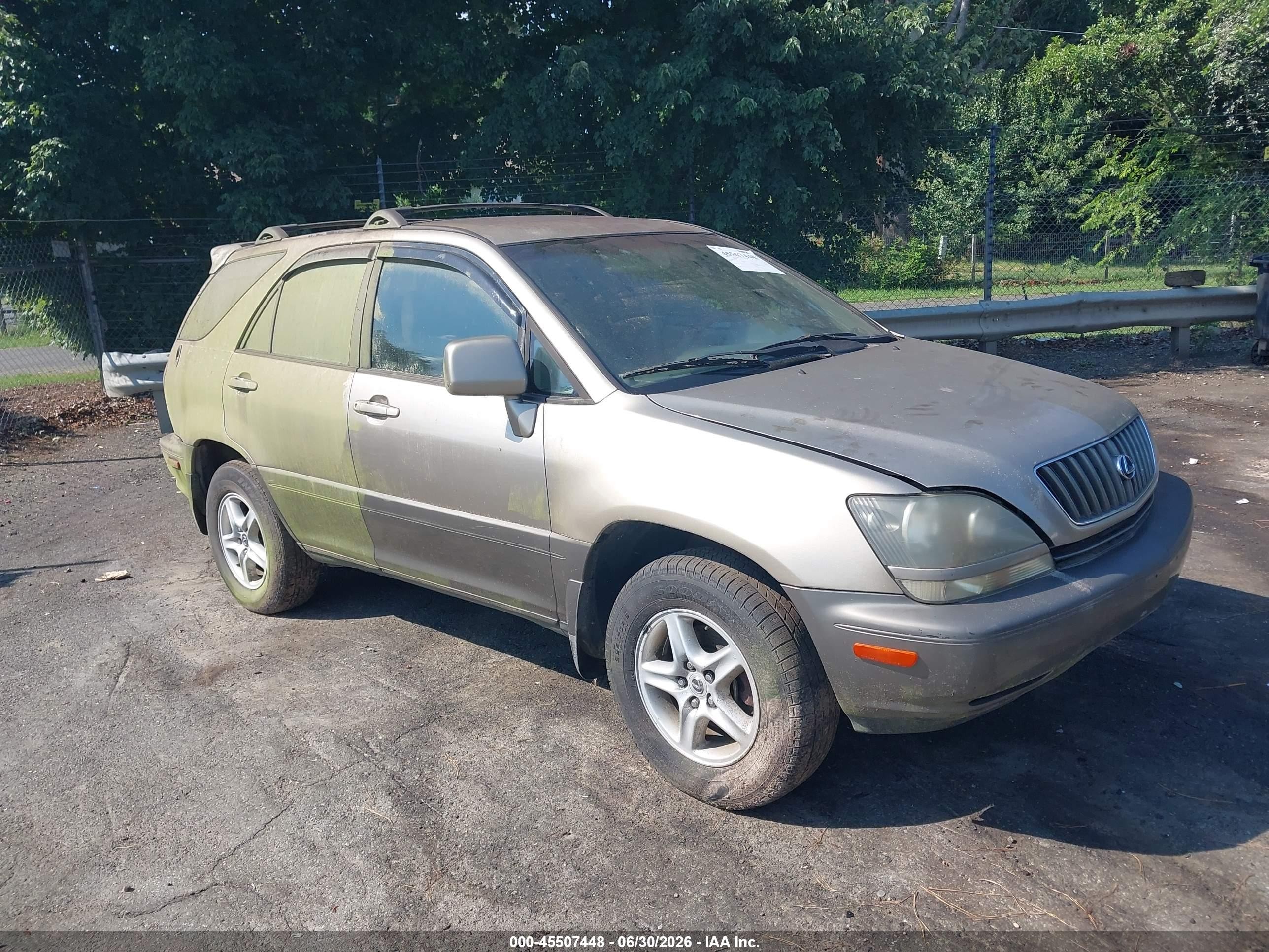 2000 Lexus RX 300, VIN JT6HF10U2Y0154416 — Normal wear