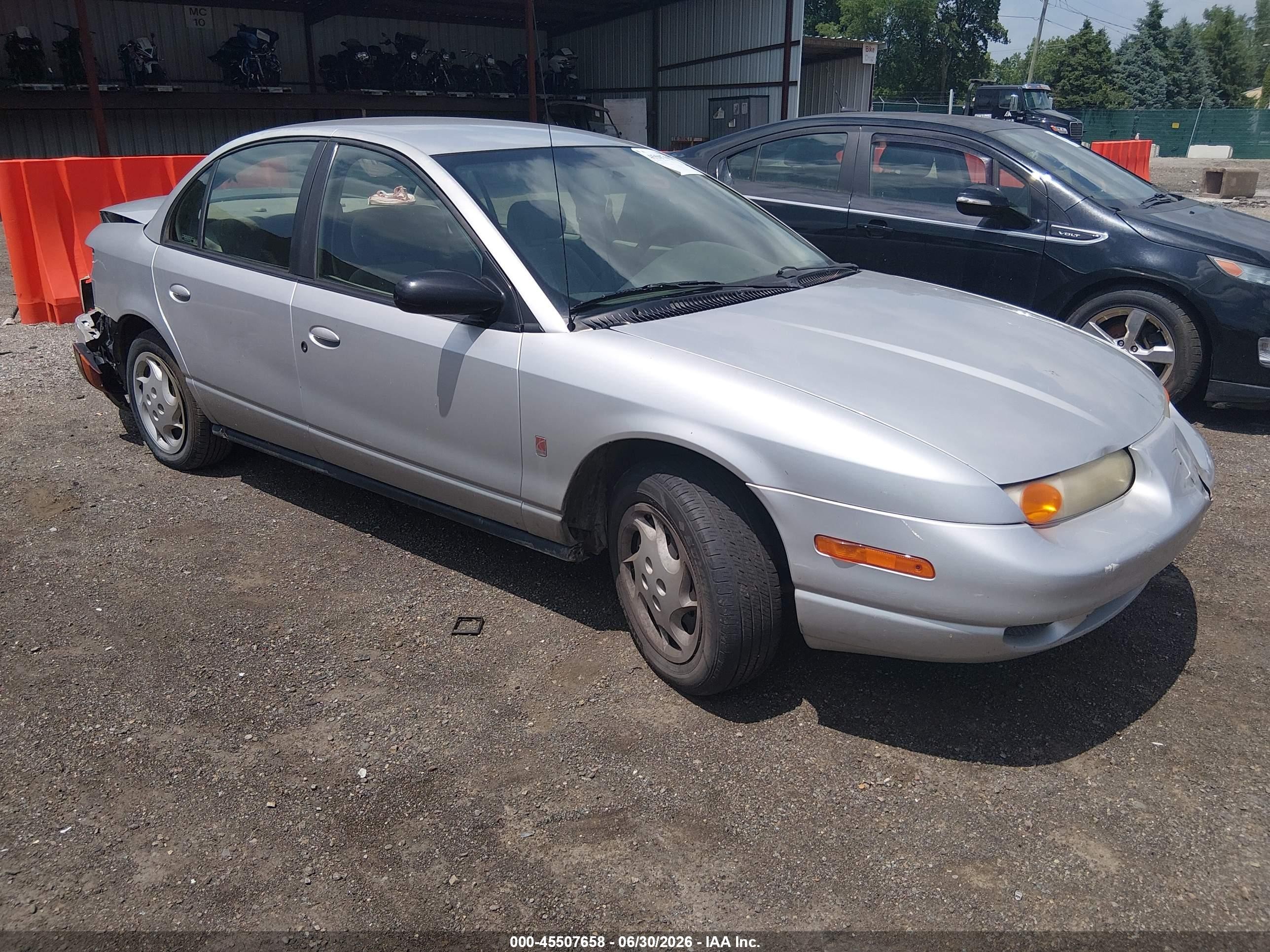 2002 Saturn SL, VIN 1G8ZK52722Z195066 — Rear end
