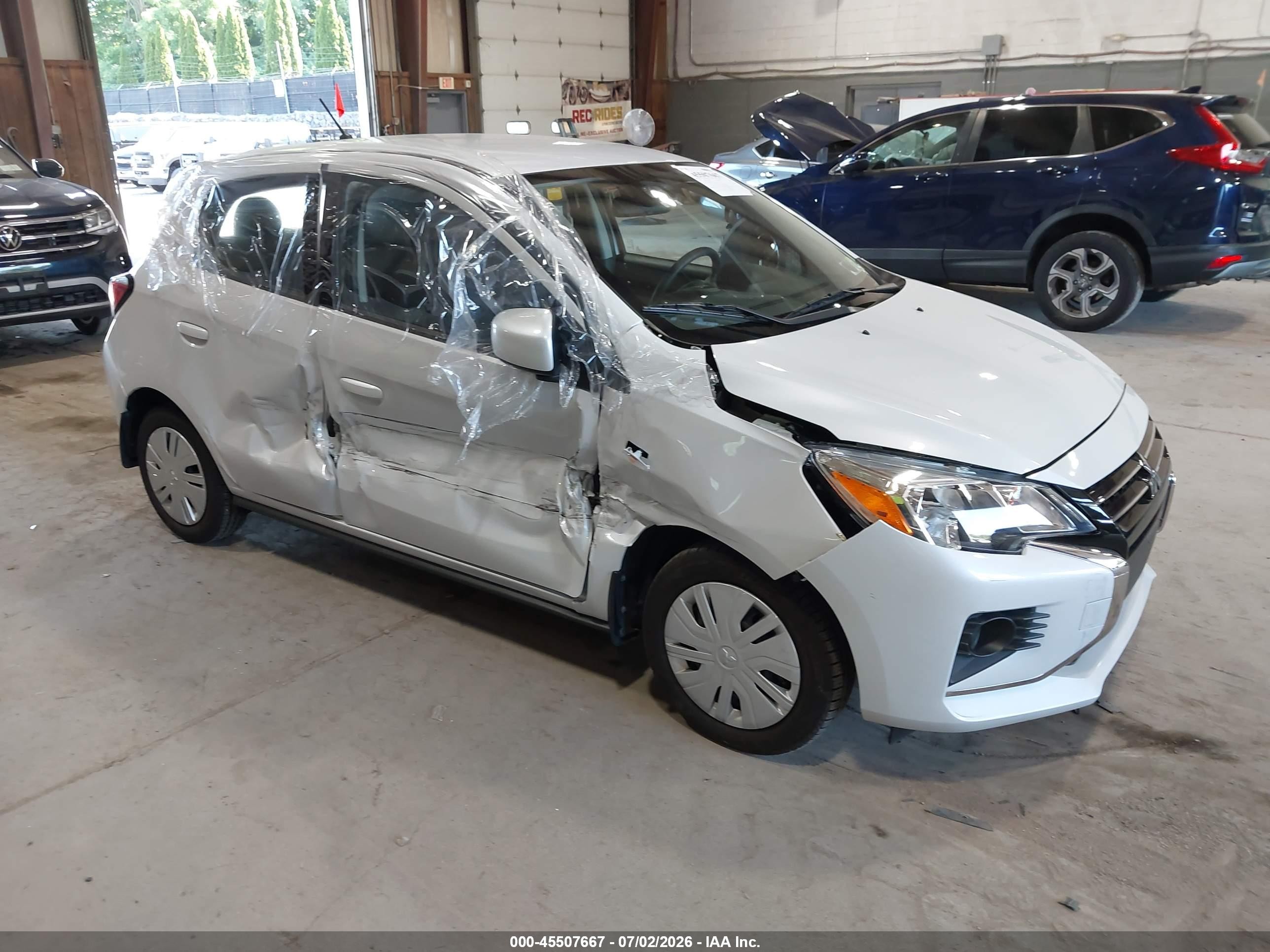 2024 Mitsubishi Mirage ES, VIN ML32AUHJ1RH035044 — Side
