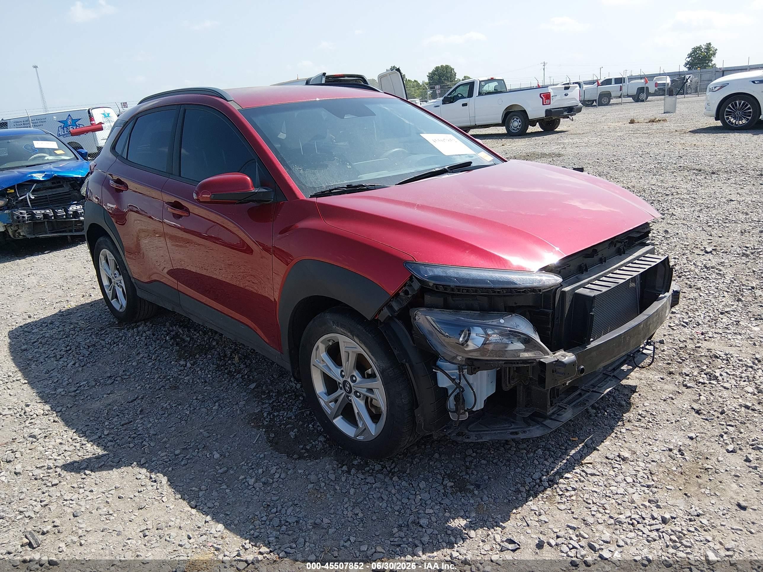 2023 Hyundai Kona SEL, VIN KM8K6CAB9PU061435 — Front end