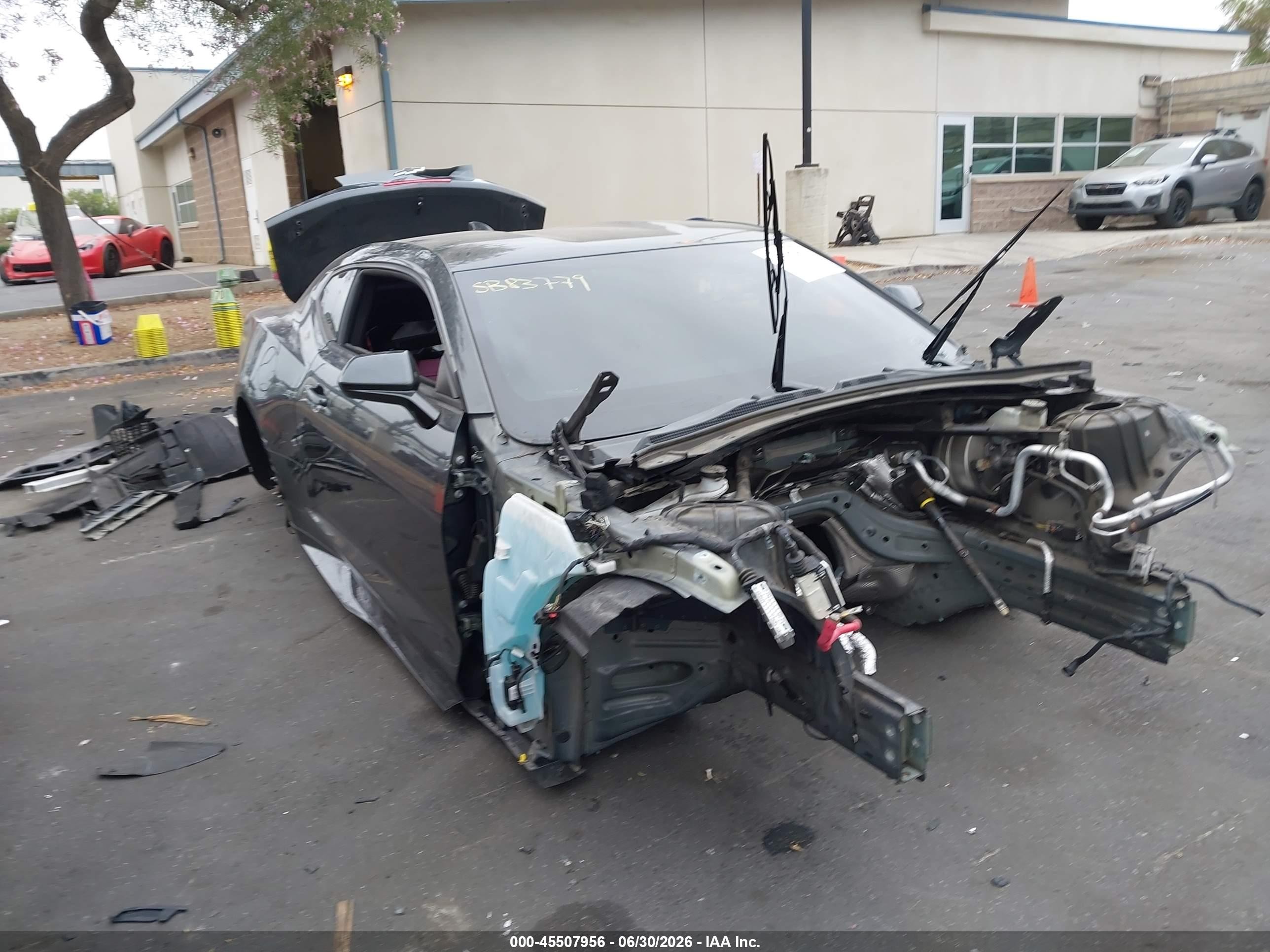 2018 Chevrolet Camaro ZL1, VIN 1G1FK1R62J0147223 — Theft recovery