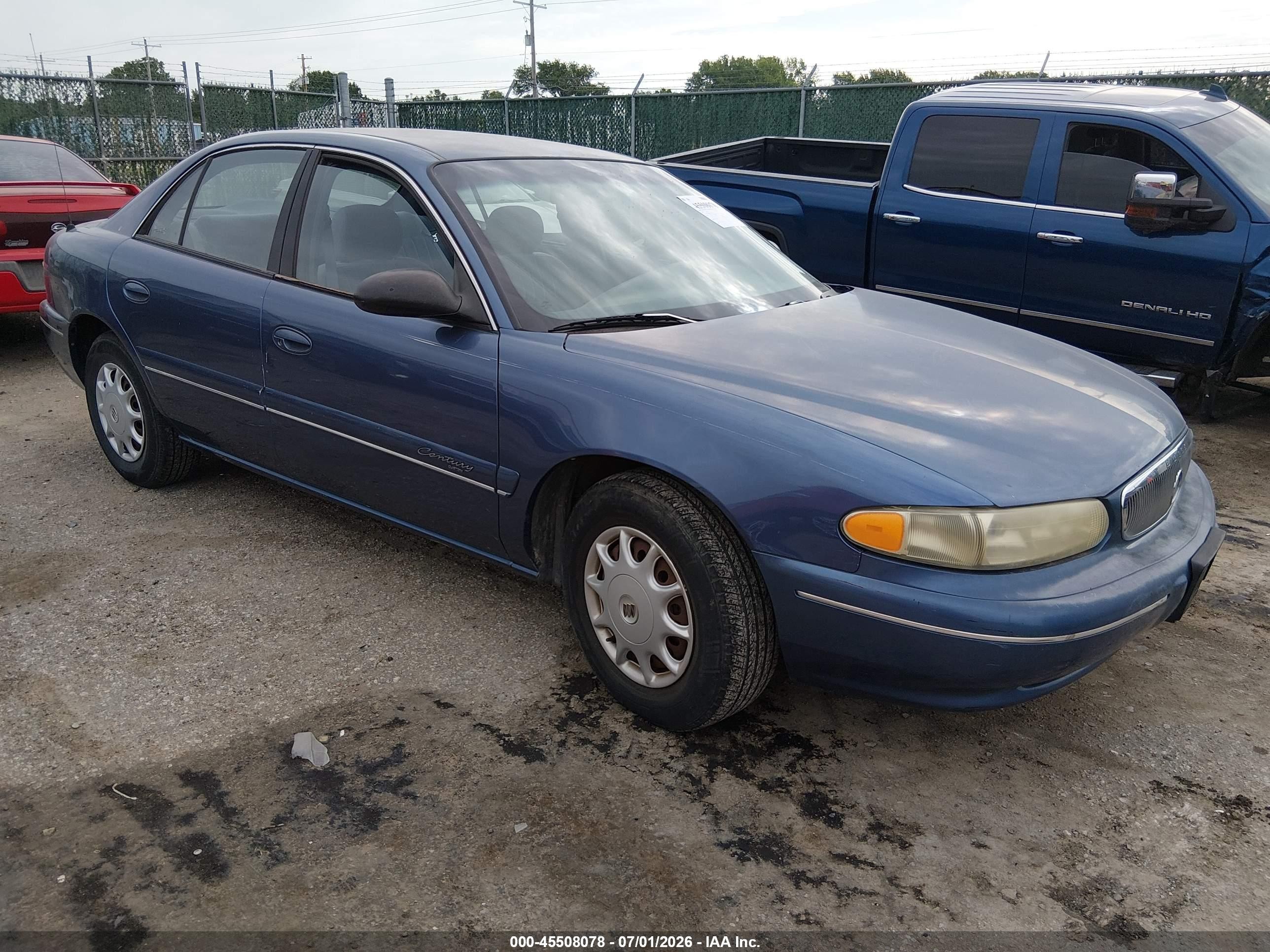 1998 Buick Century Custom, VIN 2G4WS52M6W1490549 — Normal wear