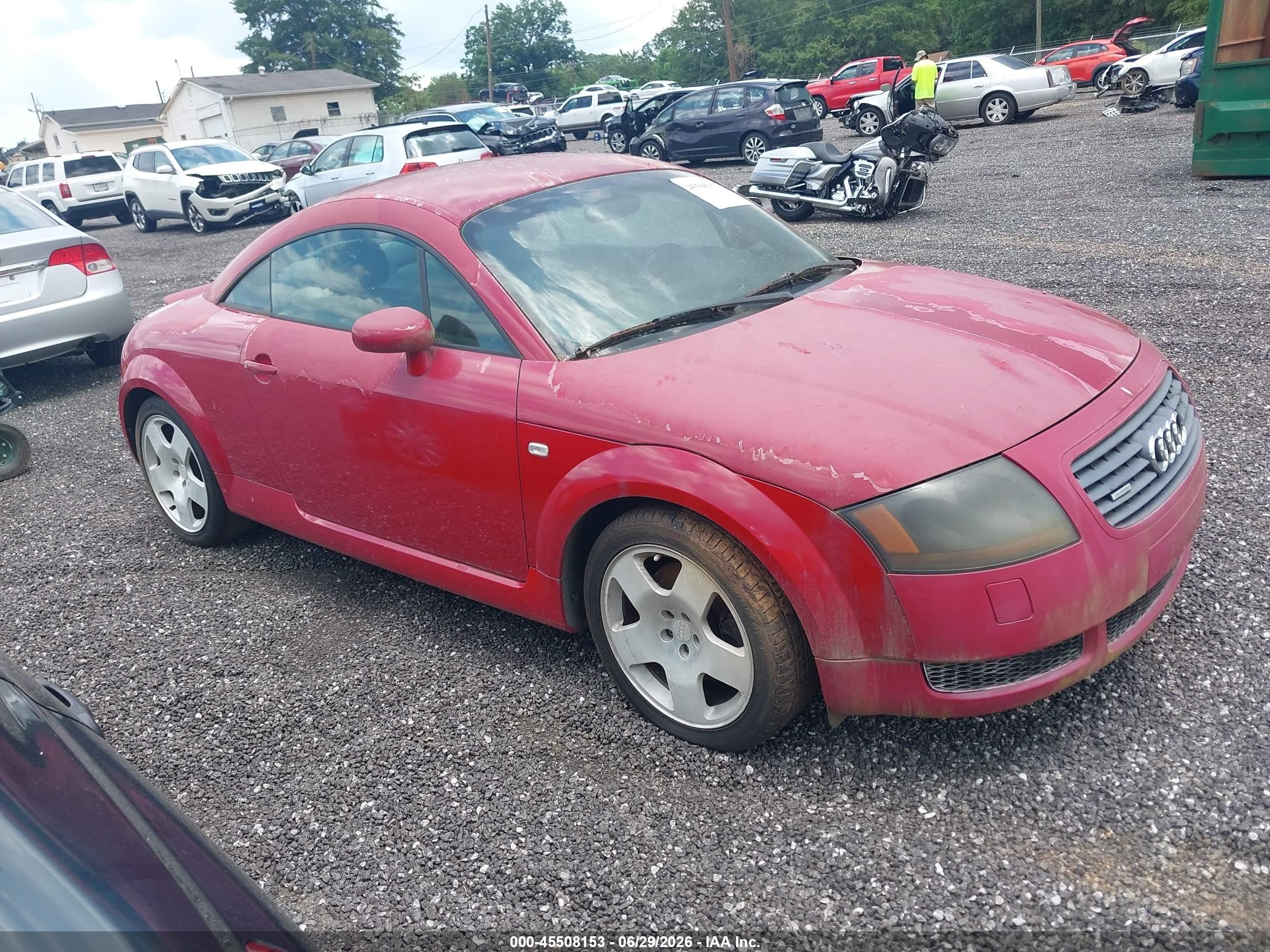 2002 Audi TT, VIN TRUWT28N021015212 — Обычный износ