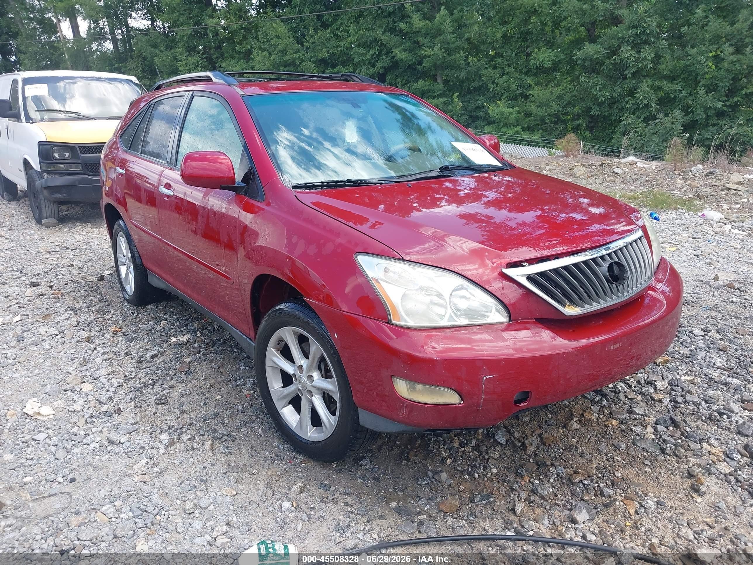 2009 Lexus RX 350, VIN 2T2GK31U59C062858 — Normal wear