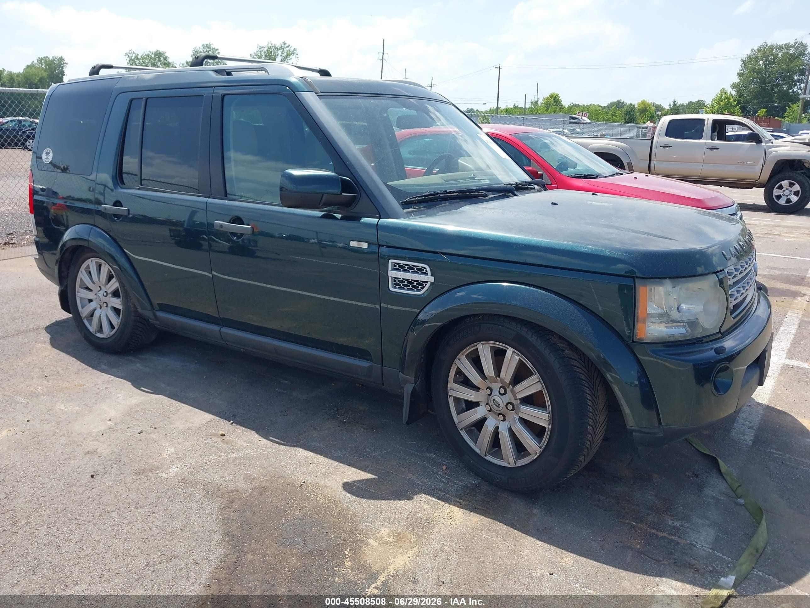 2012 Land Rover LR4 Lux, VIN SALAK2D4XCA626086 — Normal wear