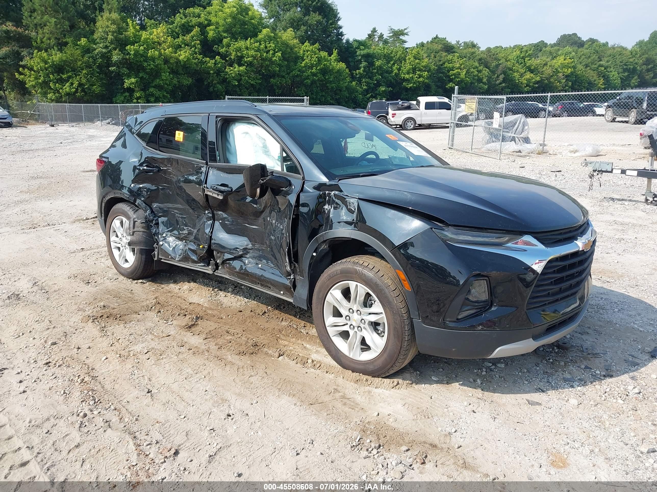 2022 Chevrolet Blazer LT, VIN 3GNKBCR44NS195330 — Biohazard / chemical